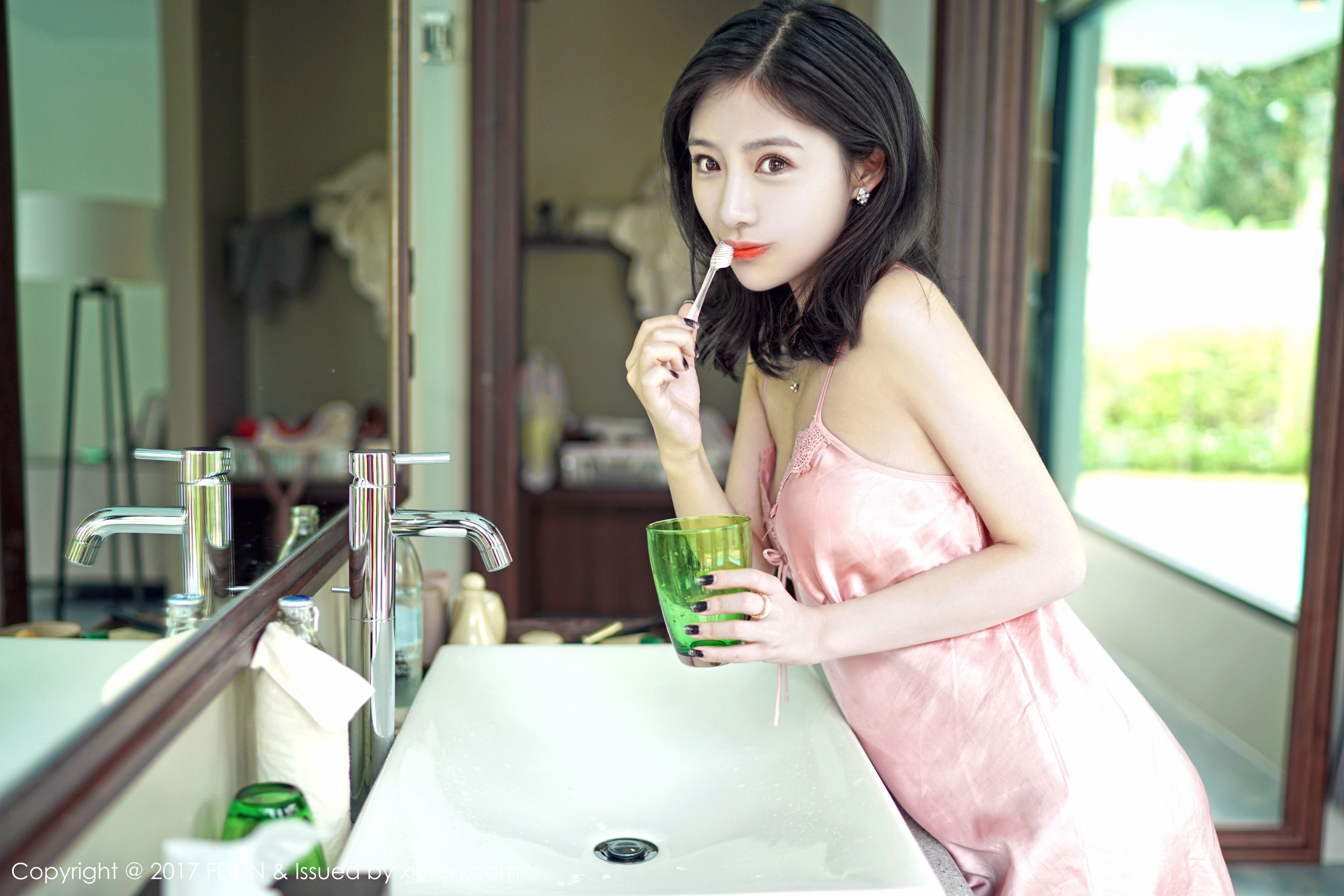 施忆佳KITTY《睡美人与海边唯美仙子》 嗲囡囡 VOL.084插图11