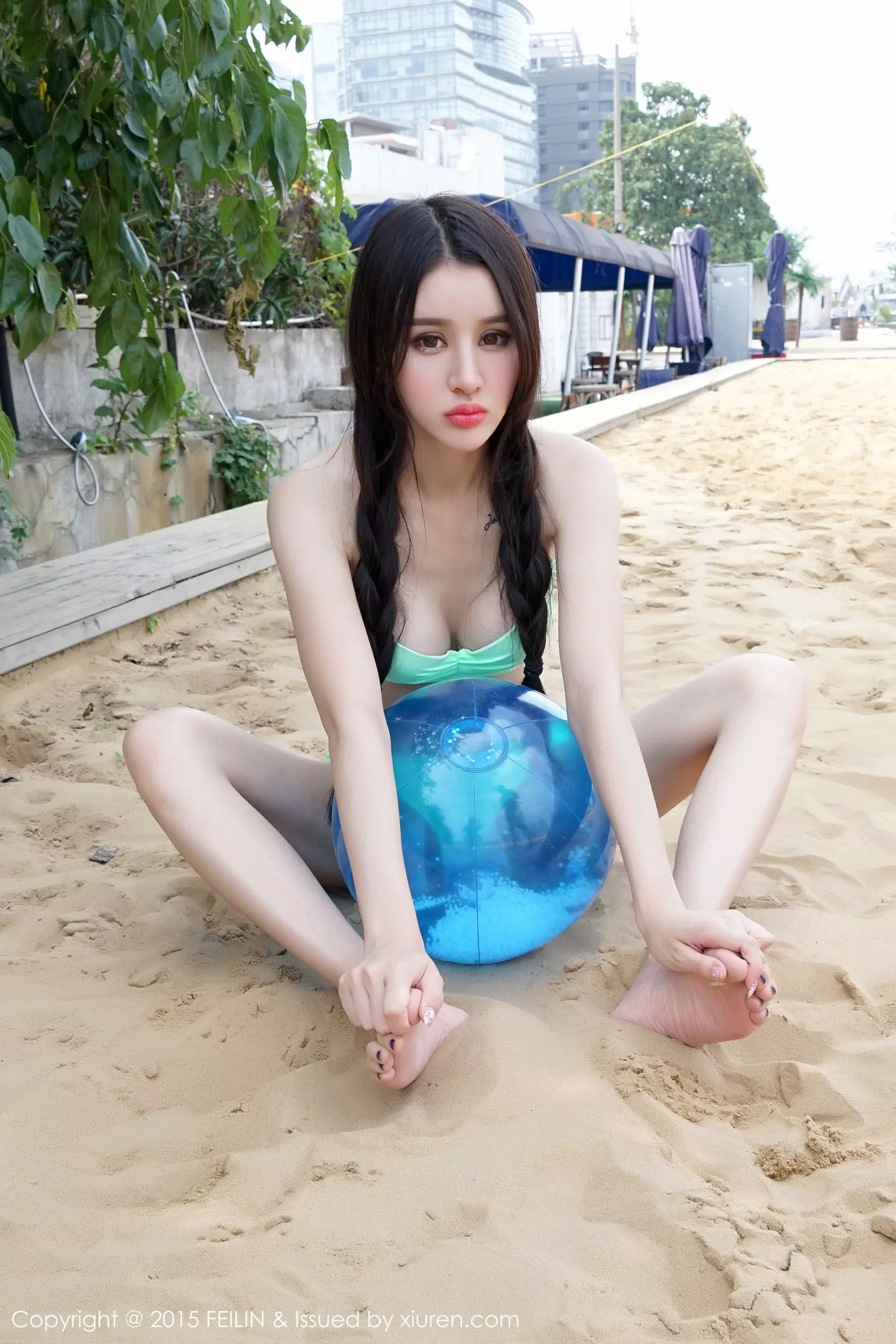 Cheryl青树 《海滩比基尼》 嗲囡囡 Vol.012插图11