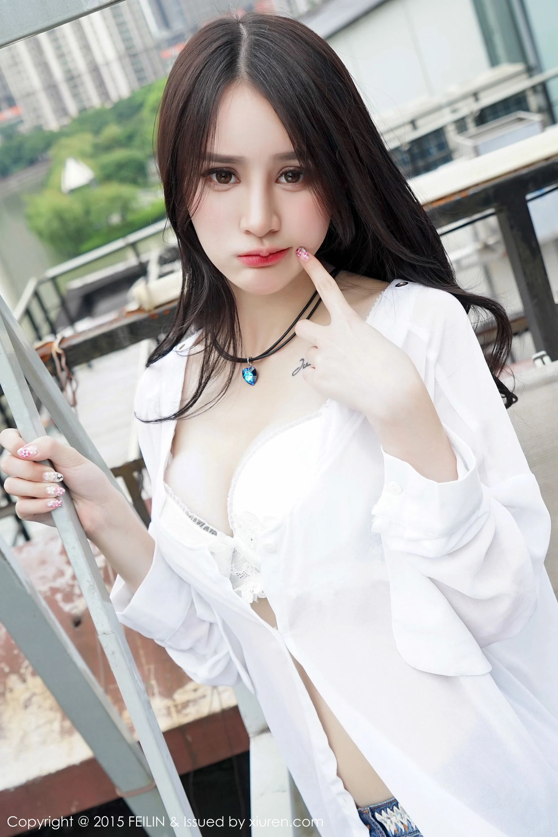Cheryl青树 &豹纹比基尼+牛仔热裤 嗲囡囡 Vol.007插图37