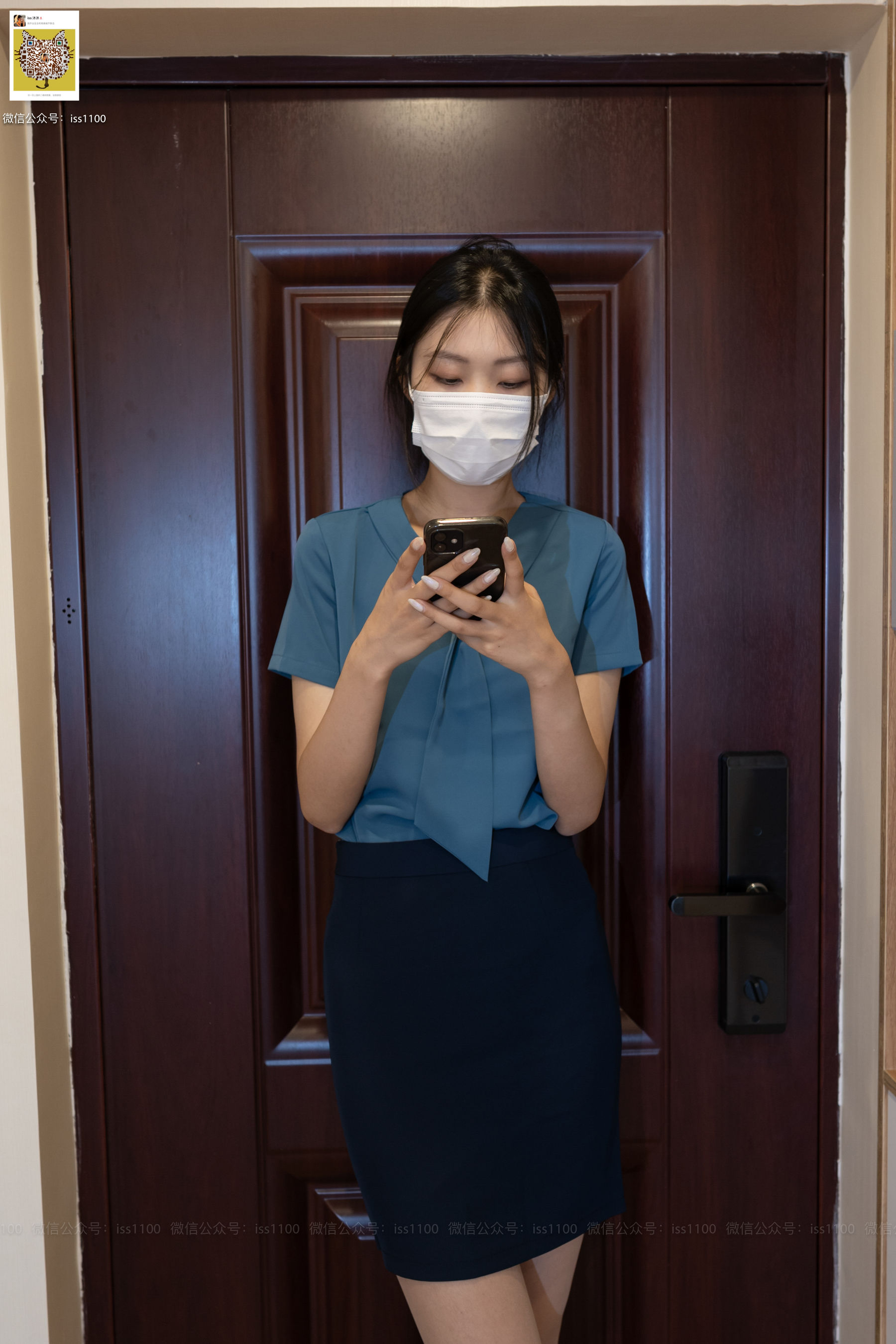 [ISS尤好物系列] 美晗 蓝正装_第3张
