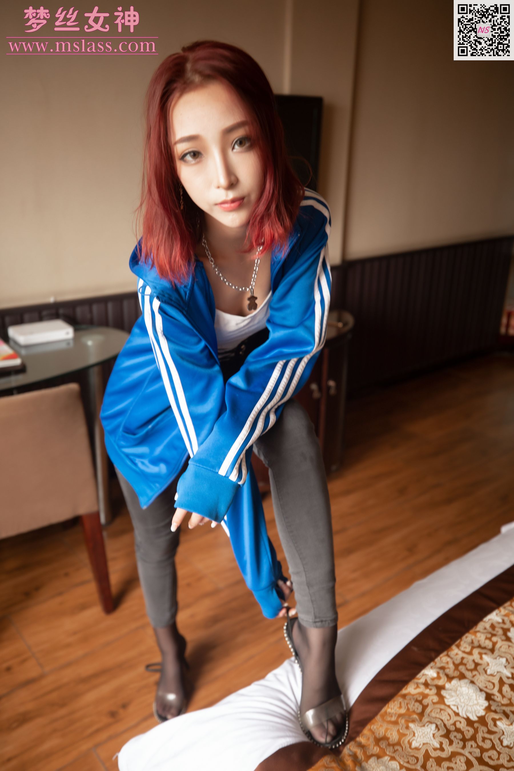 [梦丝女神MSLASS]  乔儿回忆的校服（黑色版）_第2张