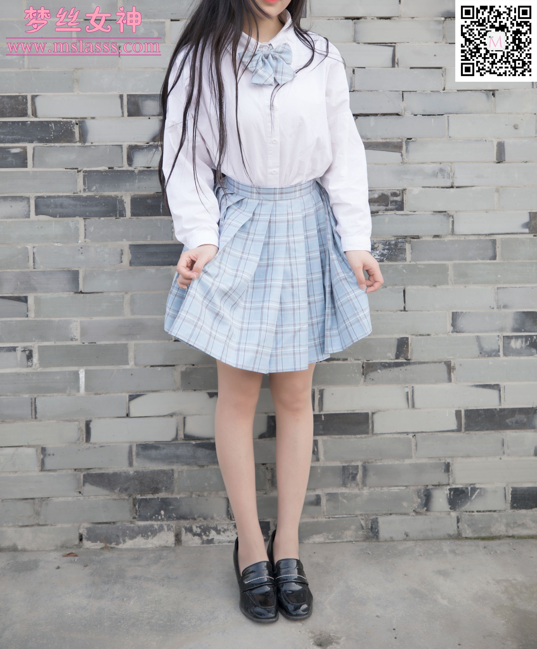 [梦丝女神MSLASS]  仟仟 JK小女神_第3张