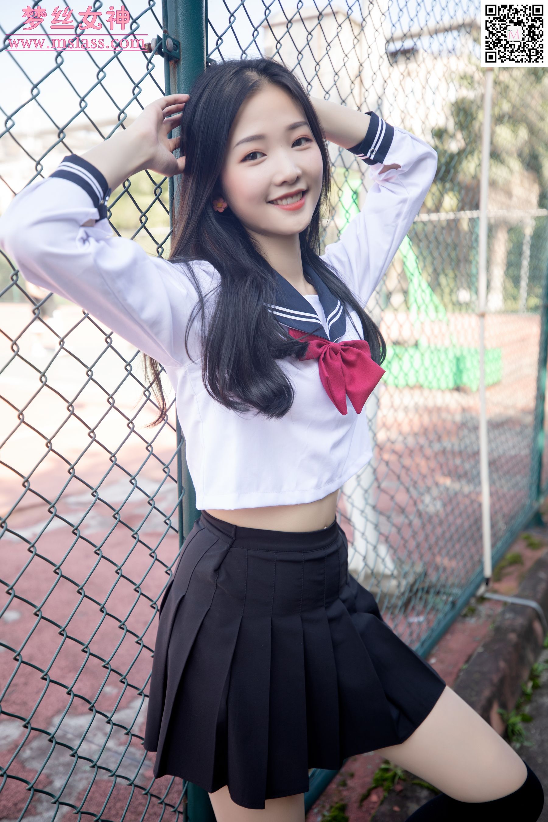 [梦丝女神MSLASS]  张芷馨 爱笑的少女_第2张