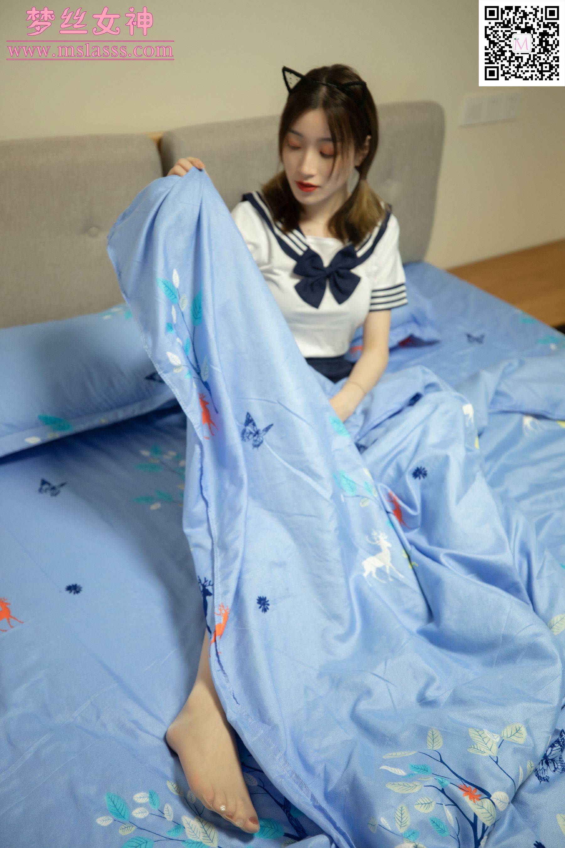 [梦丝女神MSLASS]  晓晓 起床的少女_第3张