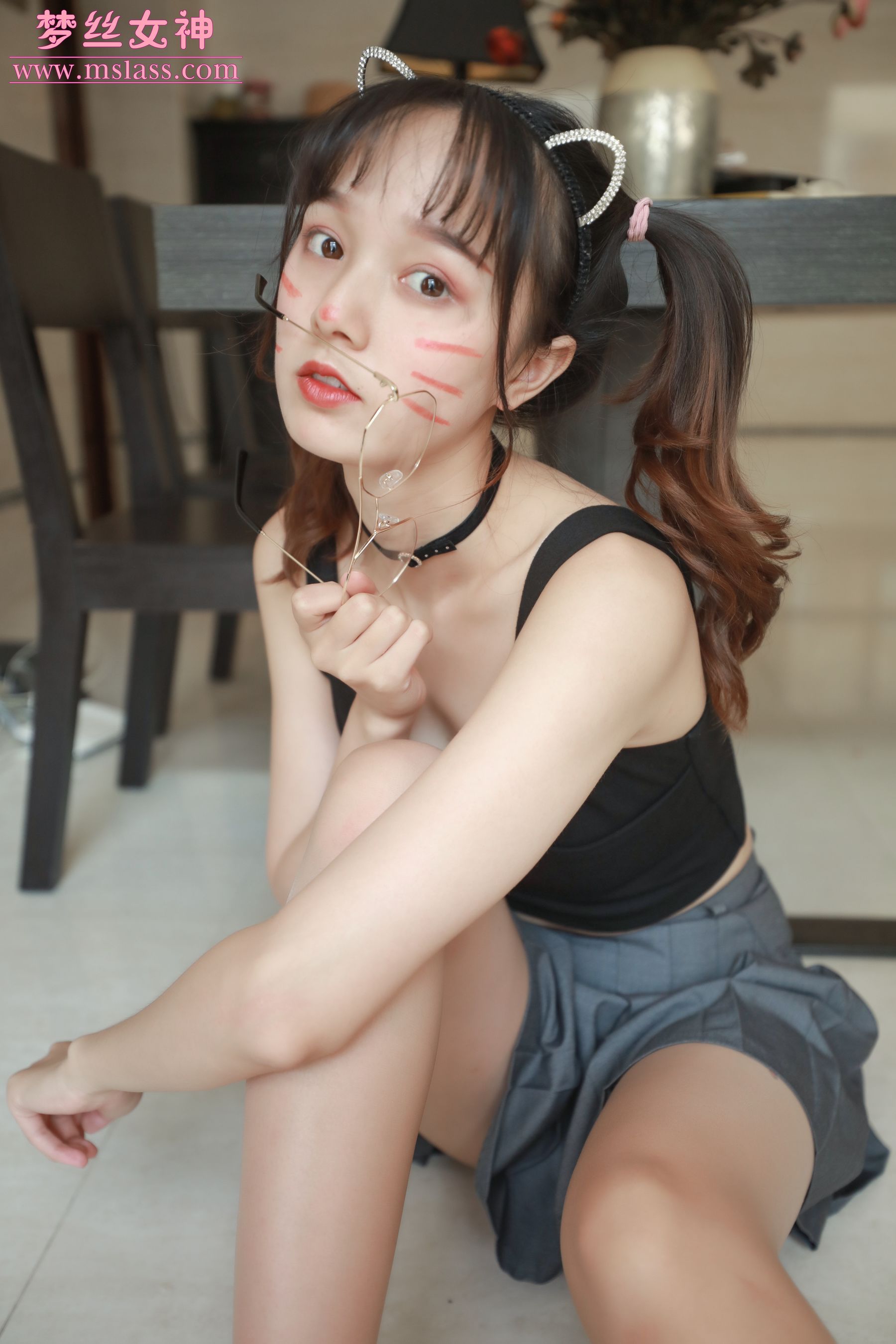 [梦丝女神MSLASS]  玥玥 家居小淑女_第5张