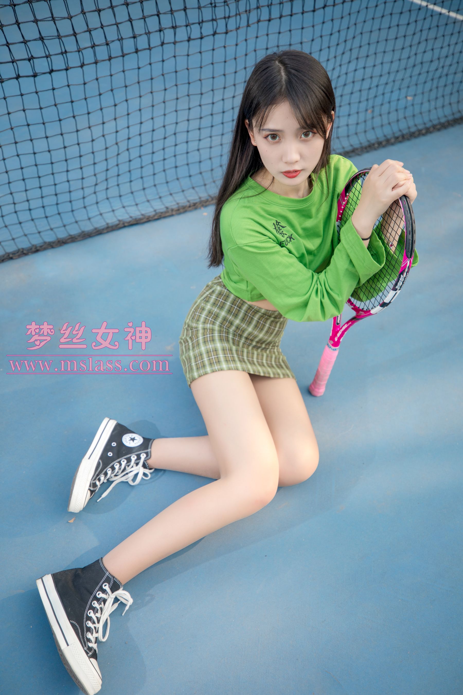 [梦丝女神MSLASS]  香萱 网球少女_第5张