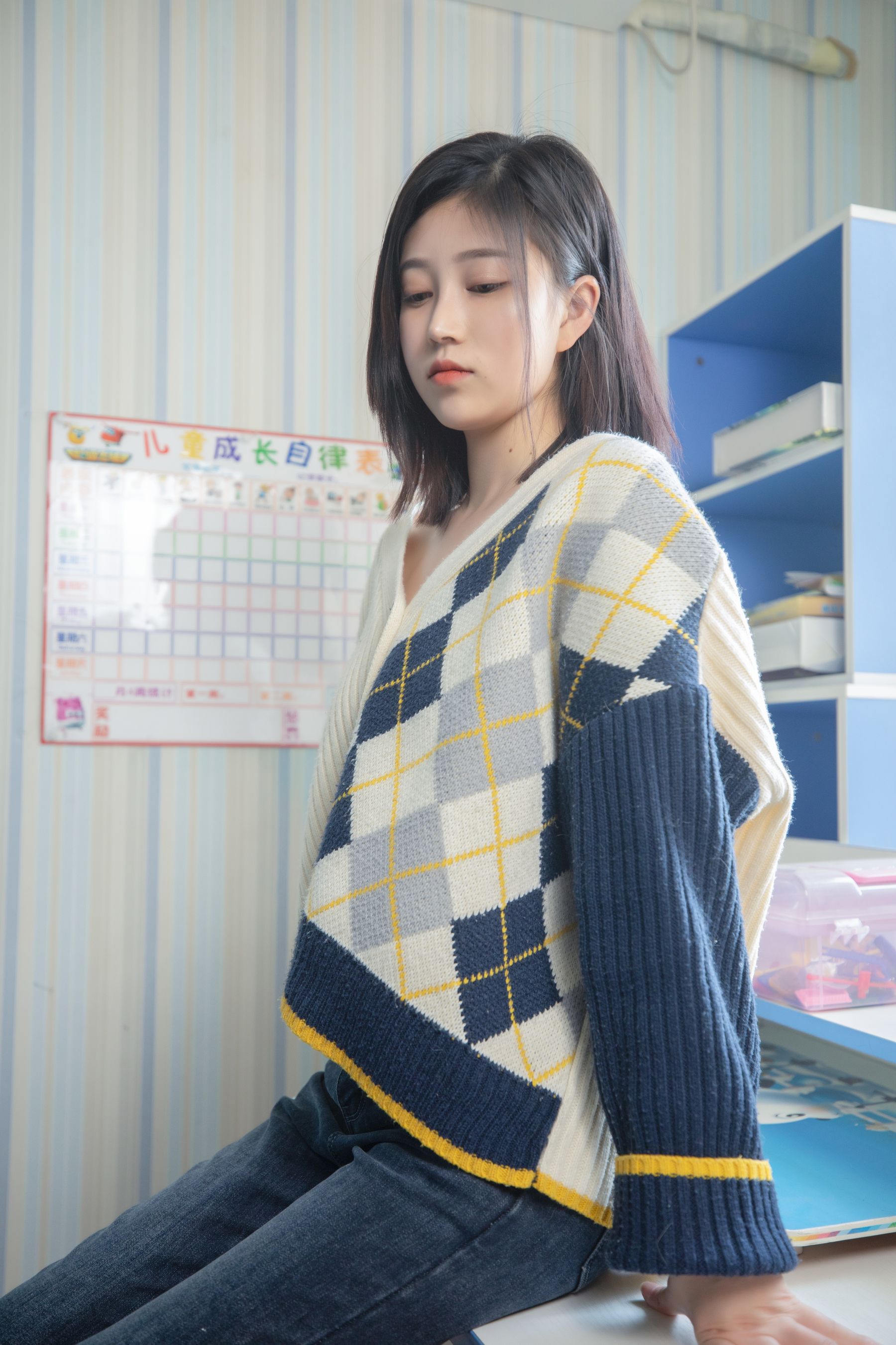 [梦丝女神MSLASS] 子然 毛衣也性感_第3张