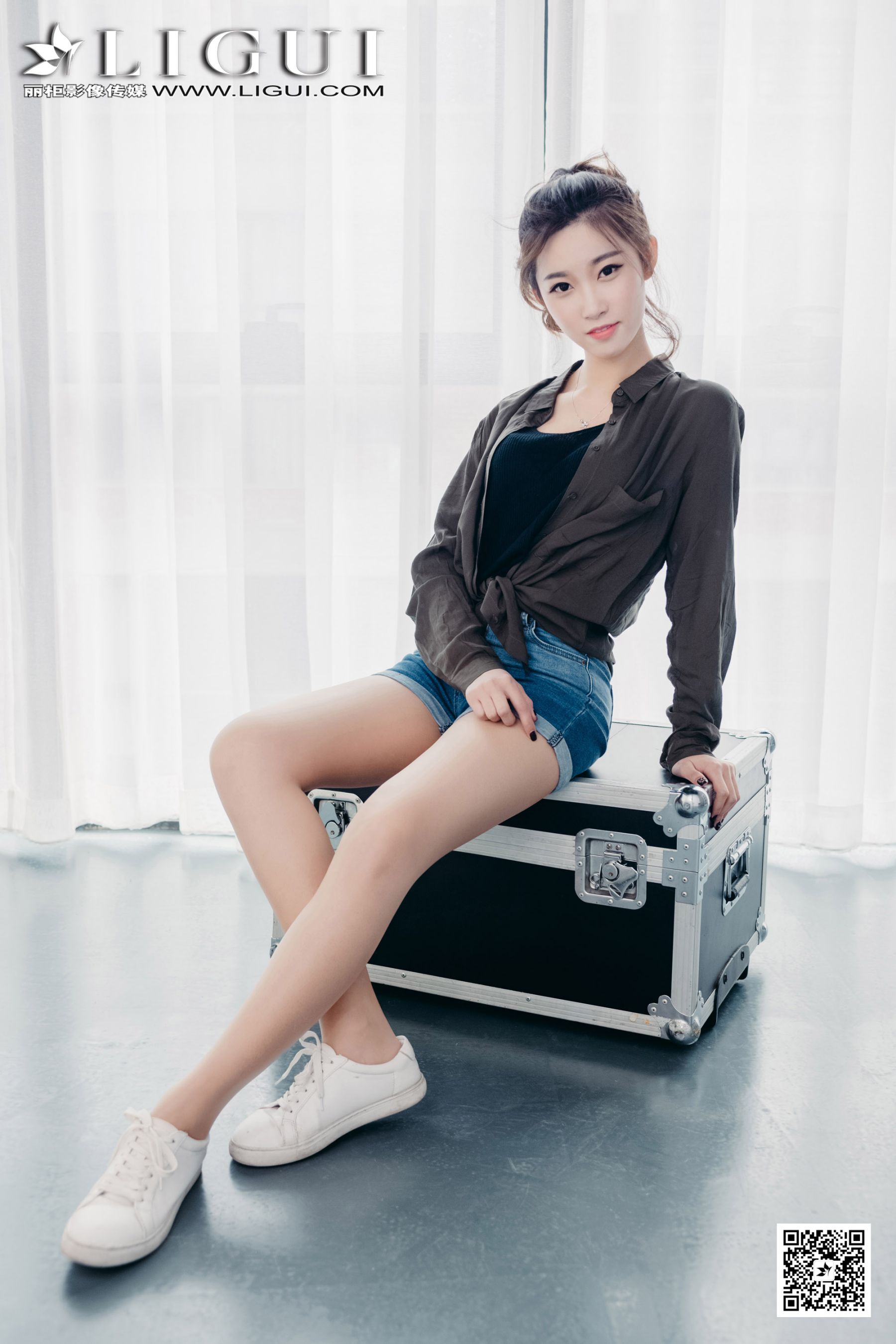 Model 筱筱《甜美热裤少女》 [丽柜]_第2张