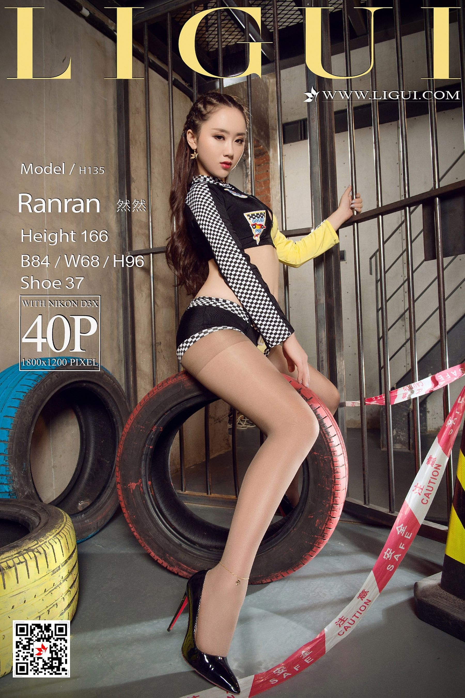 Model 然然《监狱运动女郎》 [丽柜Ligui]-奶仔圈