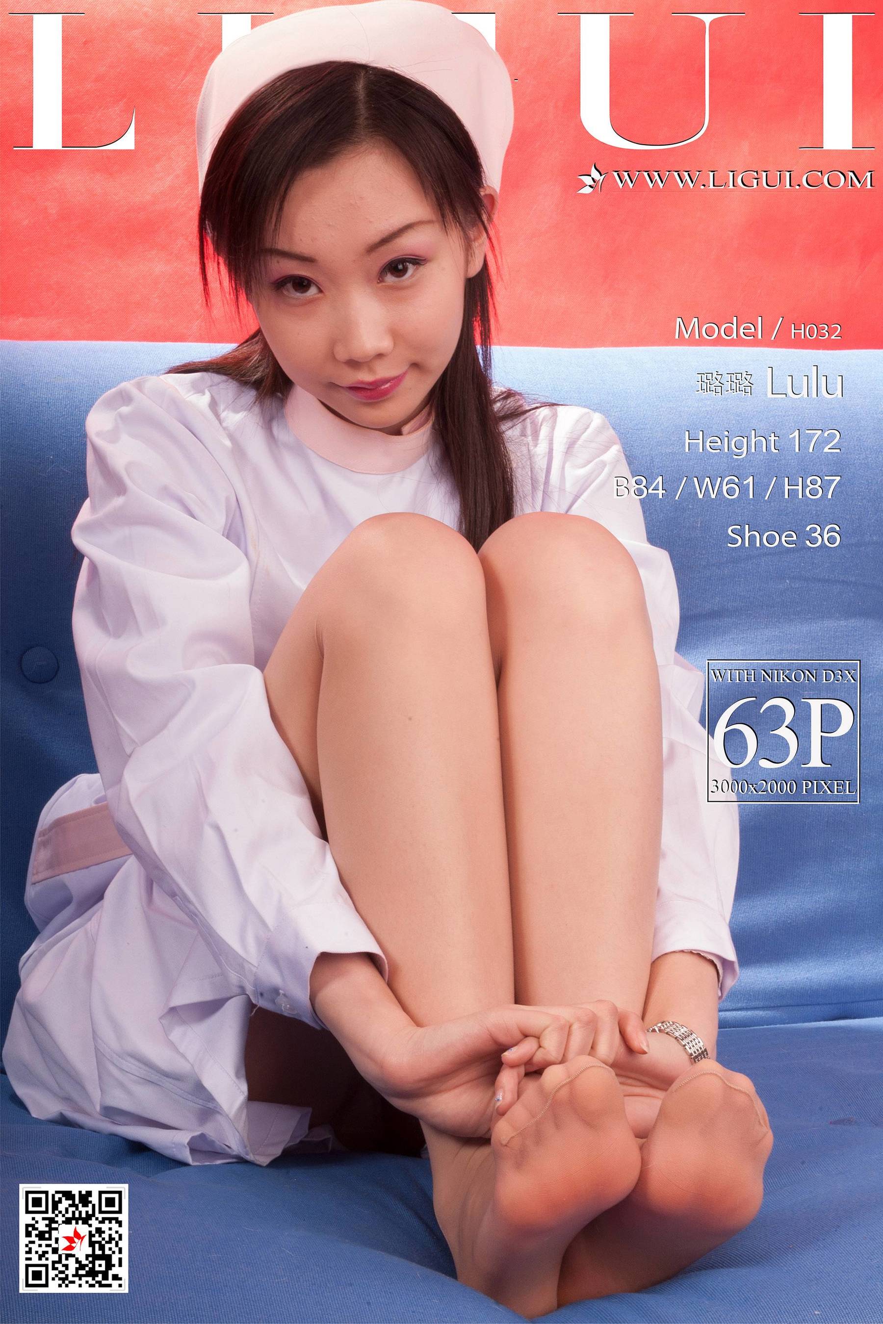 足模璐璐《护士美脚》 [丽柜LIGUI] 经典回顾-奶仔圈