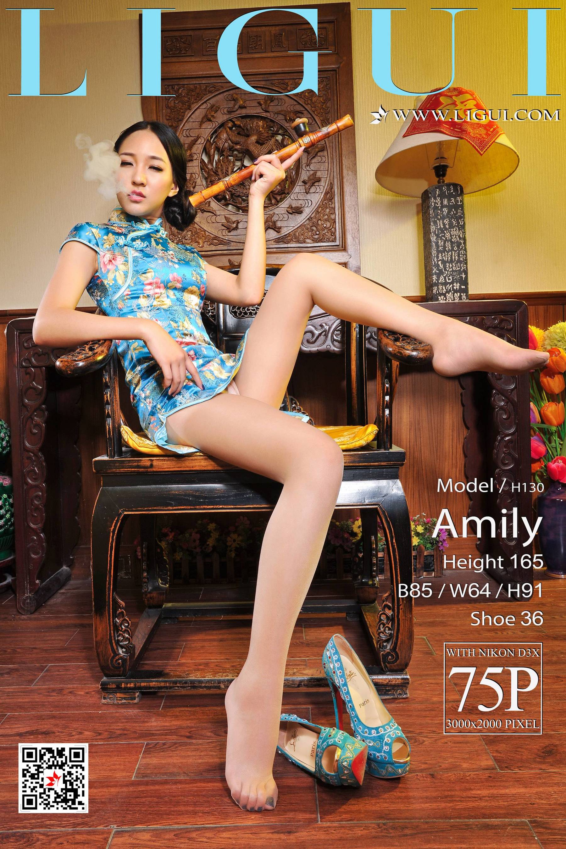 [丽柜Ligui] Model Amily-奶仔圈