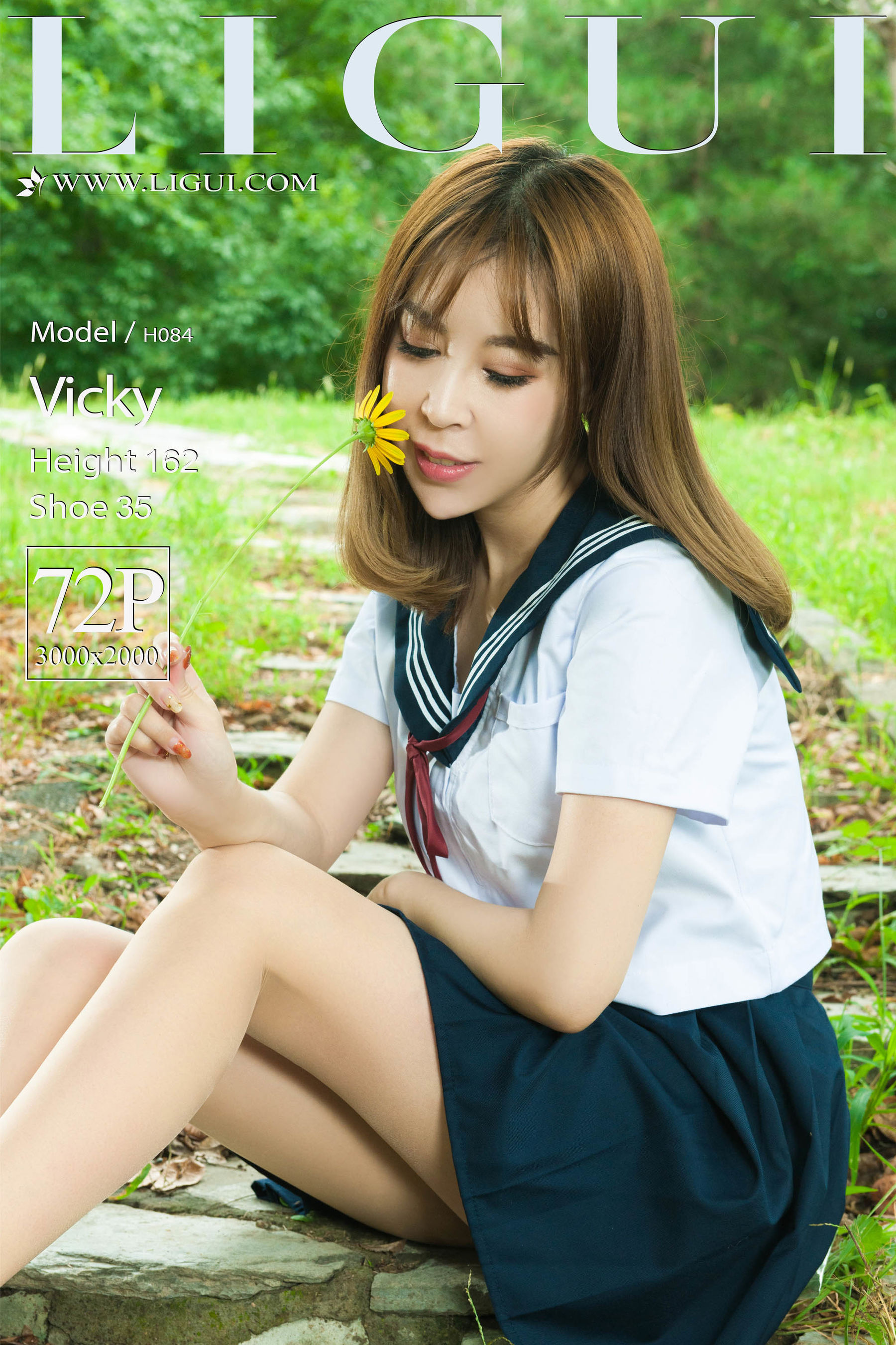 [丽柜Ligui] Model Vicky-奶仔圈