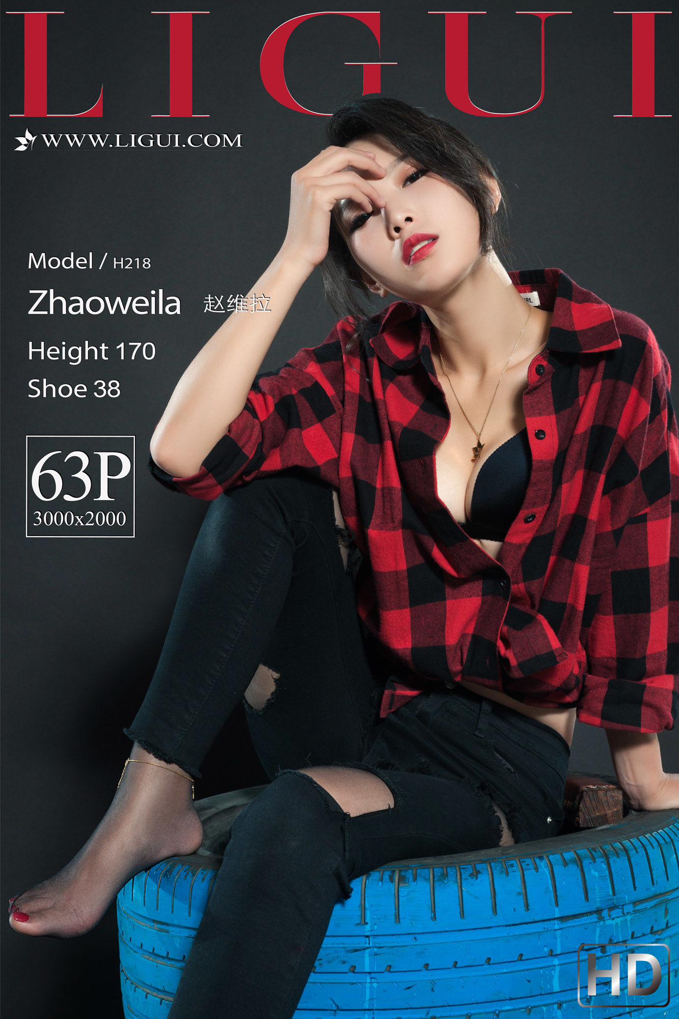 [丽柜Ligui] 网络丽人 Model 赵维拉-奶仔圈