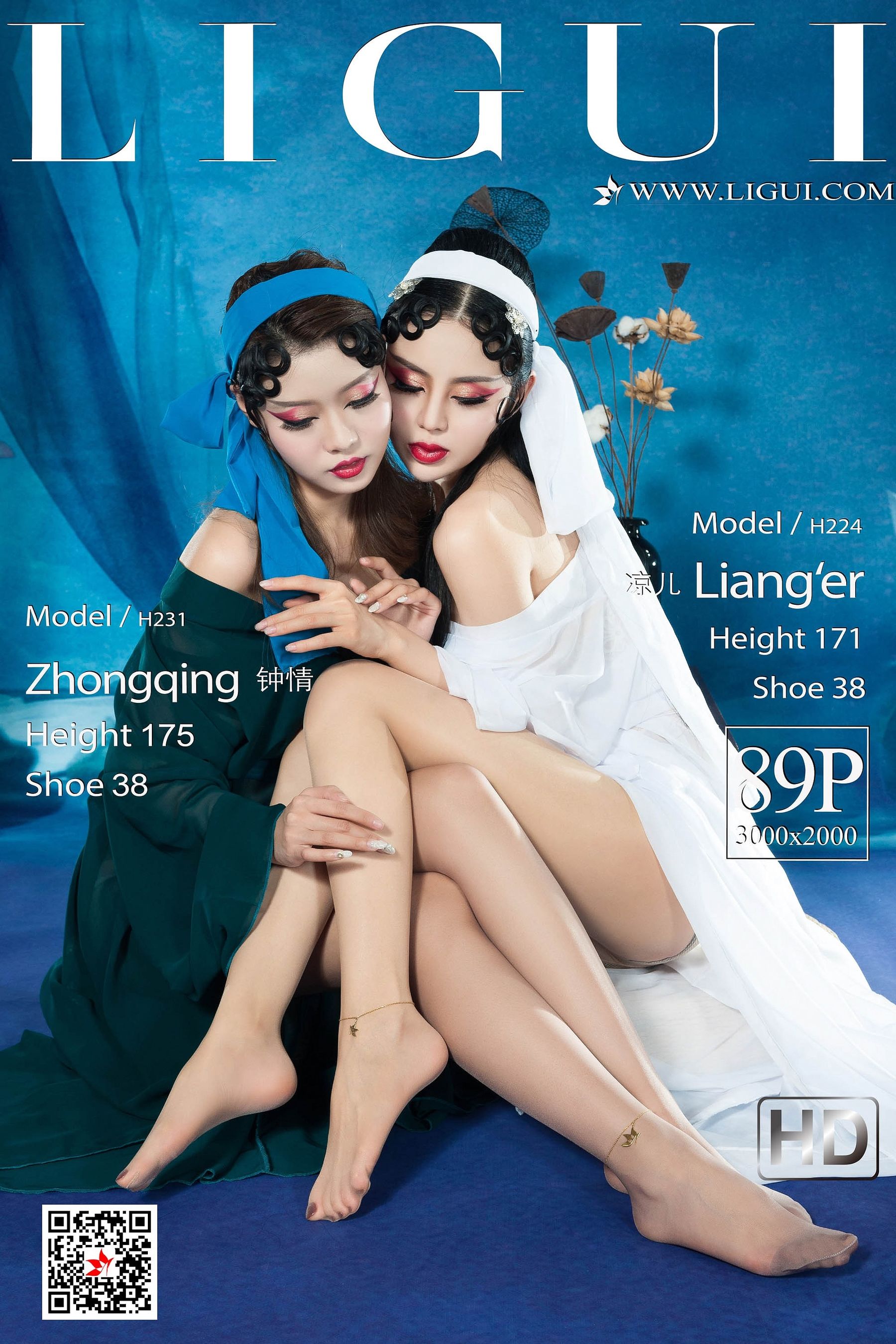[丽柜Ligui] 网络丽人 钟情&凉儿-奶仔圈