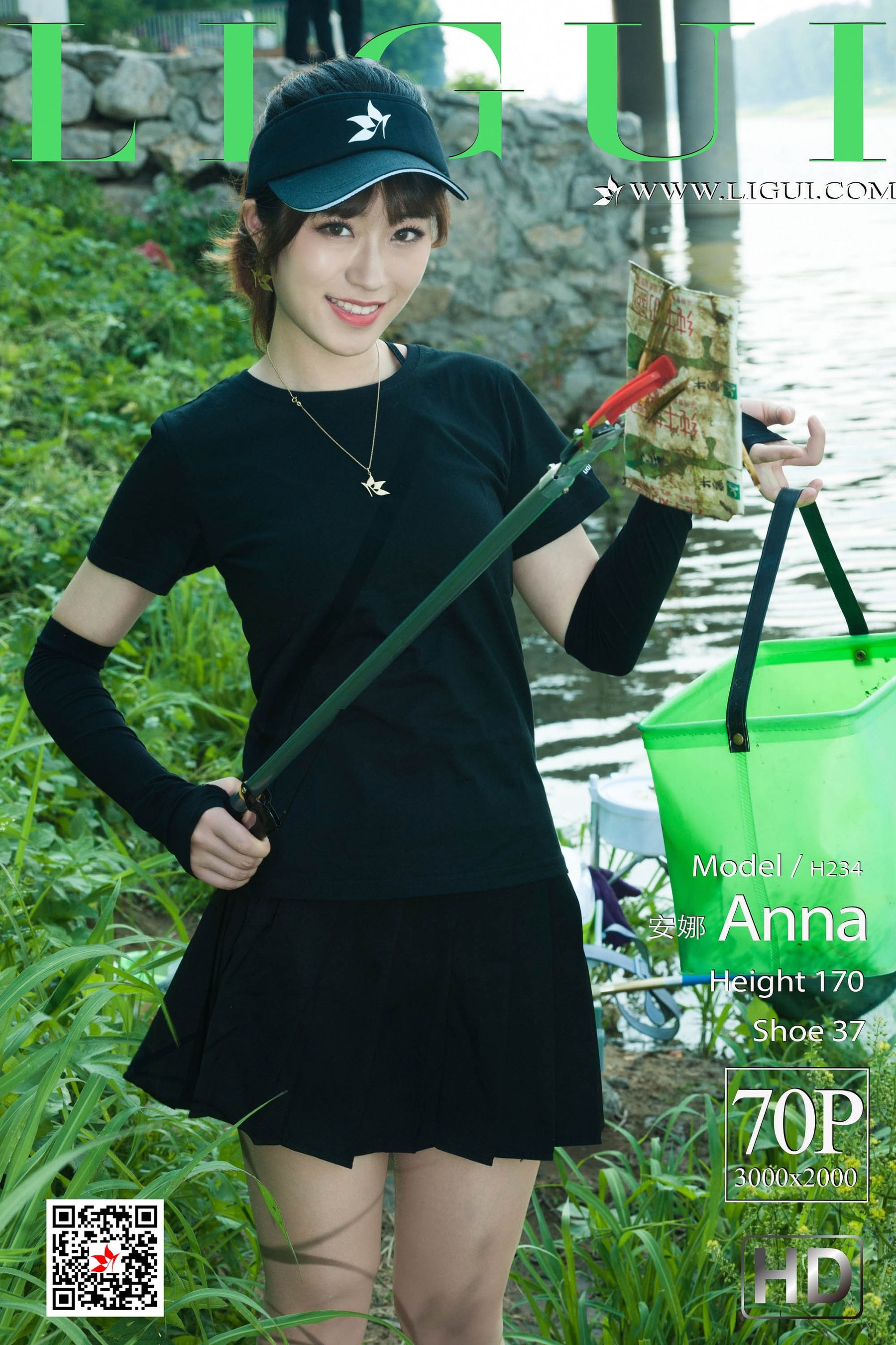 [丽柜Ligui] 2019.06.26 网络丽人 Model 安娜Anna-奶仔圈