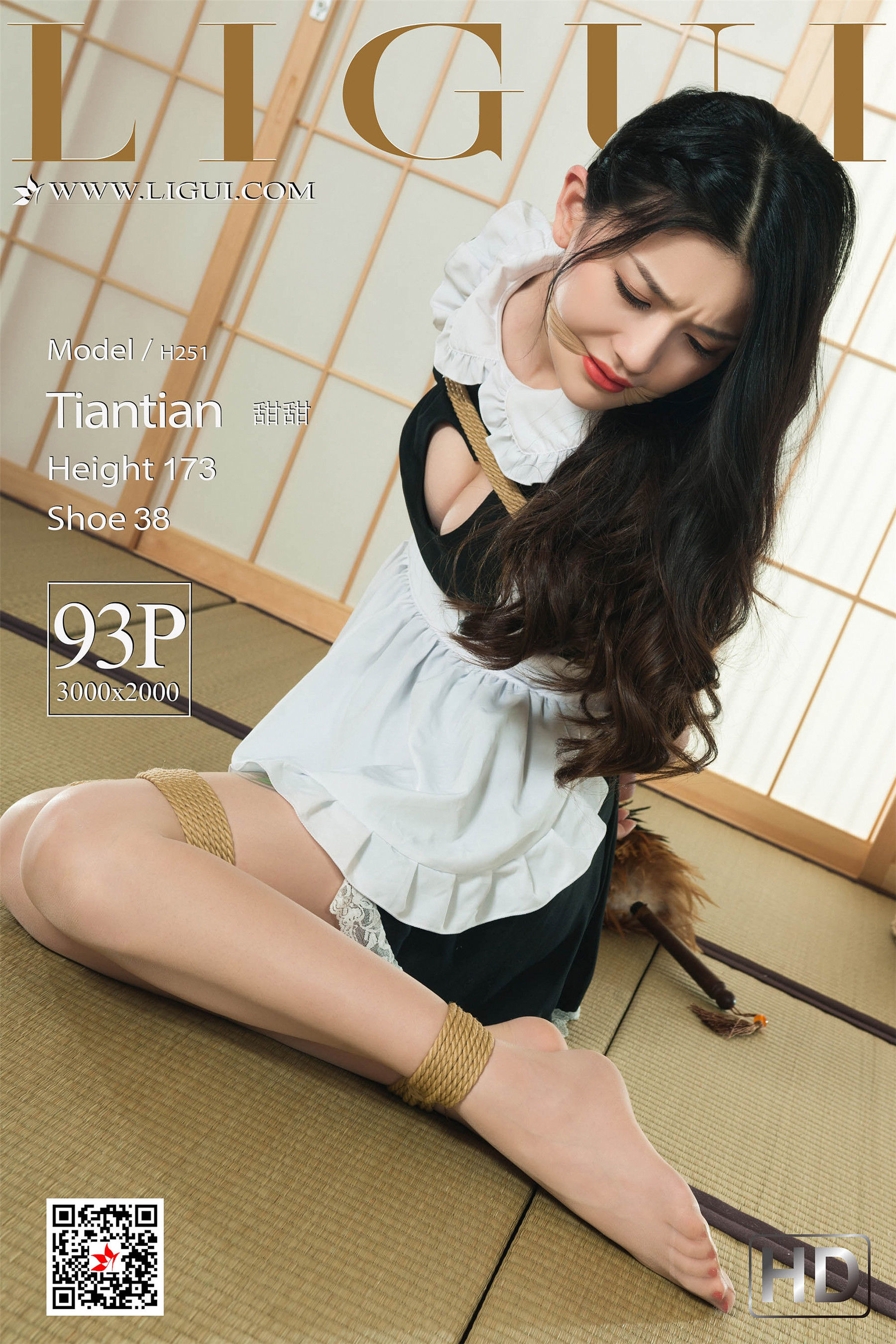 [丽柜Ligui] 2019.06.28 网络丽人 Model 甜甜-奶仔圈