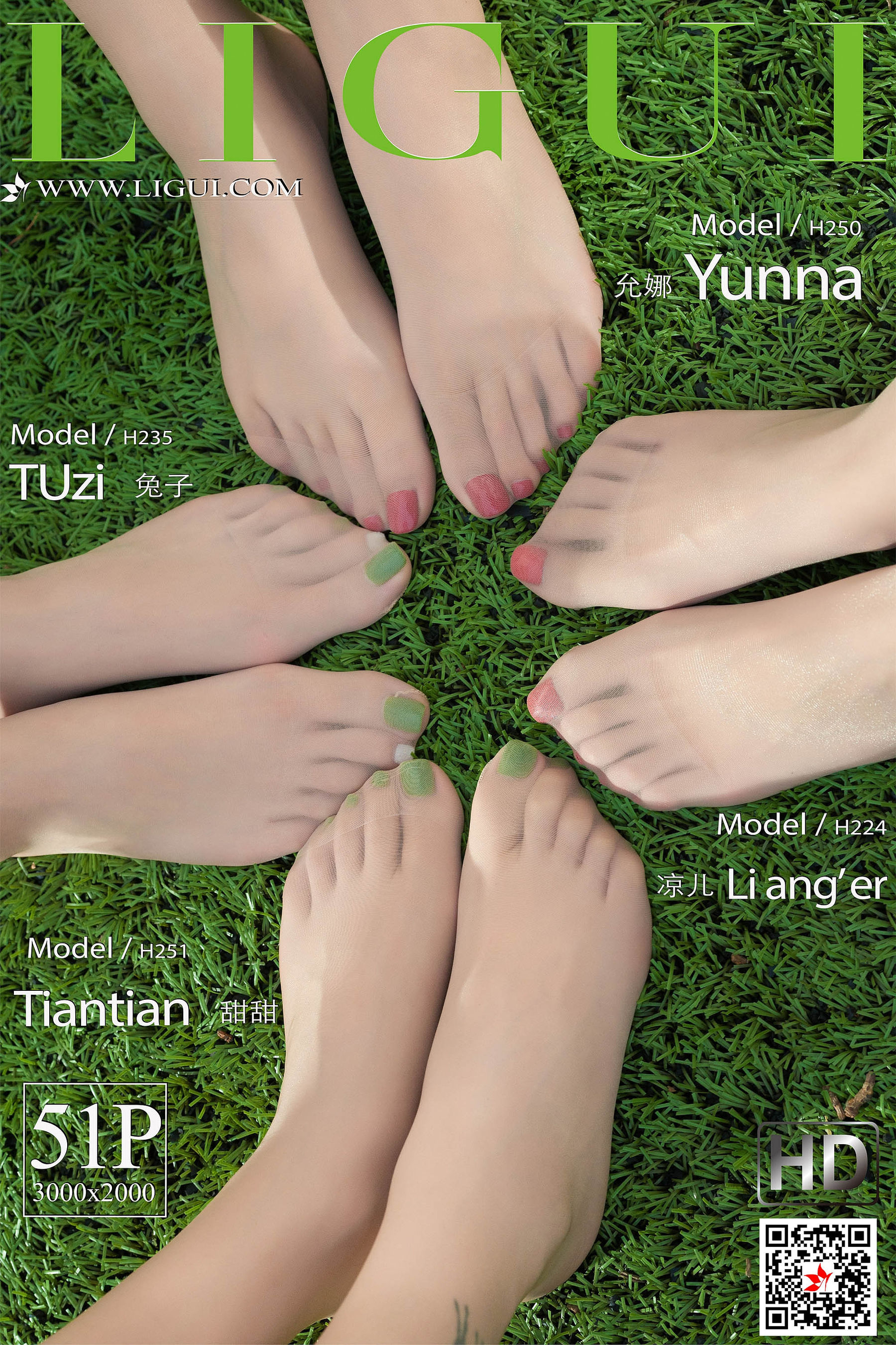 [丽柜Ligui] 网络丽人 Model 兔子&凉儿&甜甜&允娜-奶仔圈