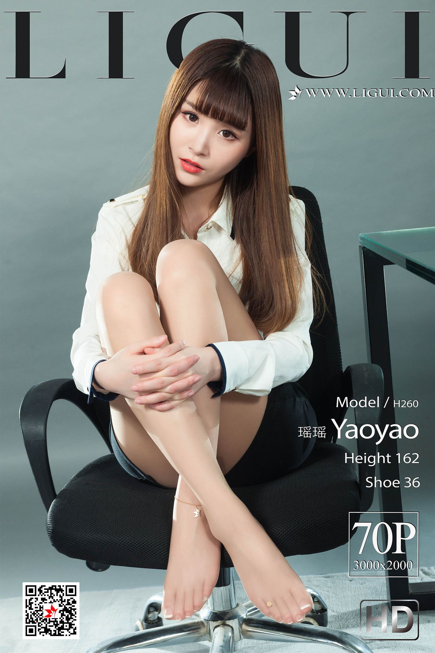 [丽柜LIGUI] 网络丽人 Model 瑶瑶-奶仔圈