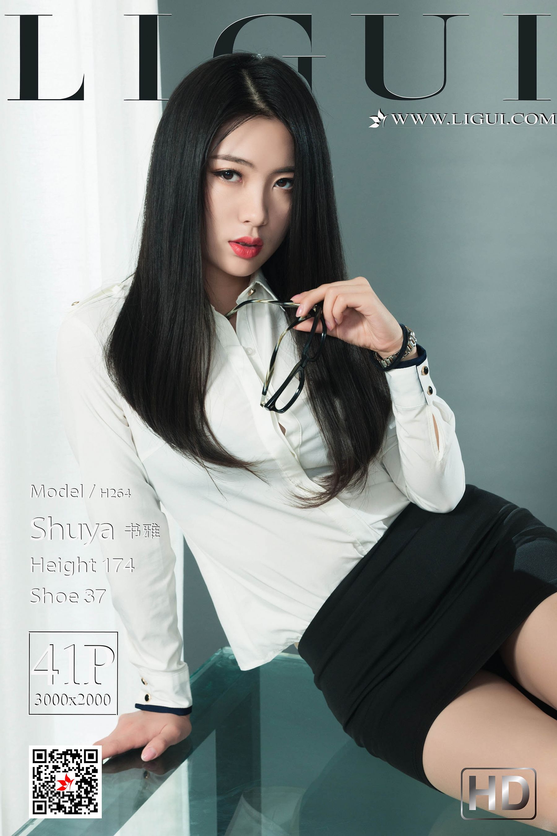[丽柜LIGUI] 网络丽人 Model 书雅-奶仔圈