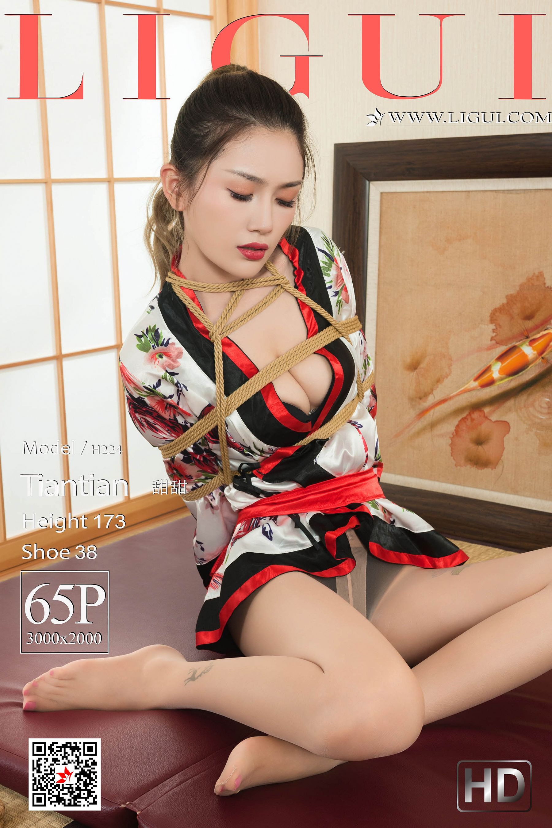 [丽柜LiGui] 网络丽人 Model 甜甜-奶仔圈
