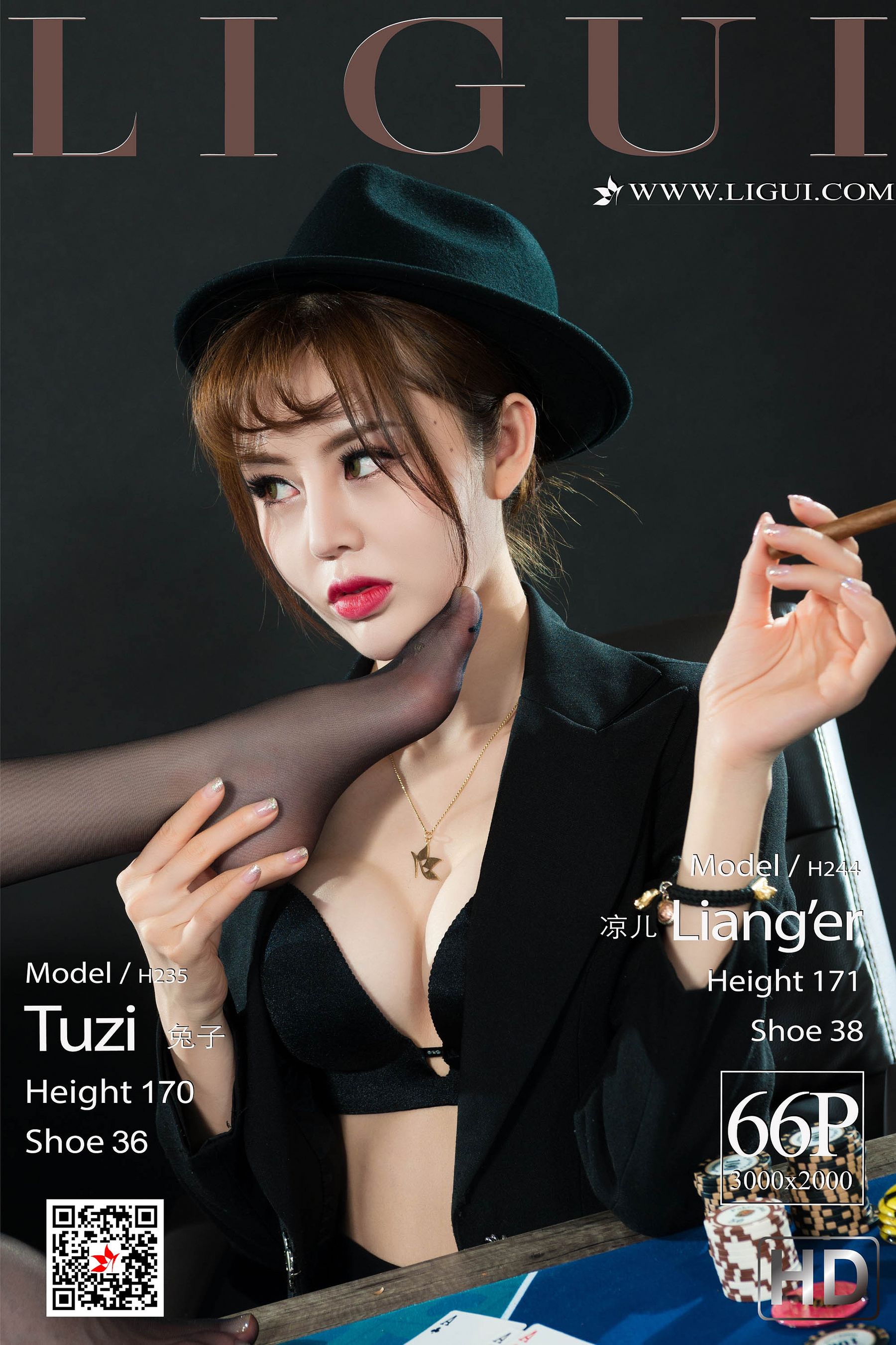 [丽柜LiGui] 网络丽人 Model 兔子&凉儿-奶仔圈