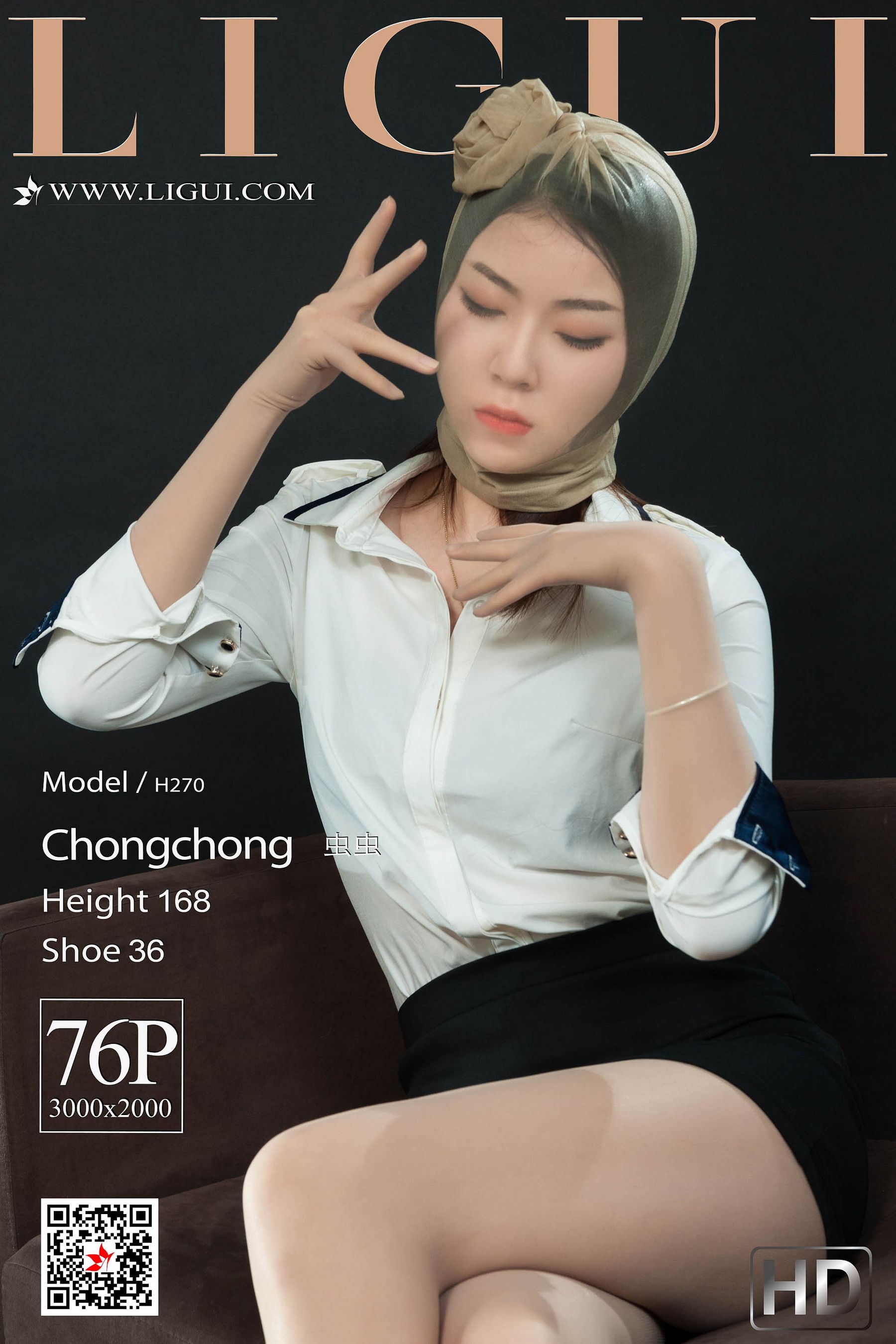 [丽柜Ligui] 网络丽人 Model 虫虫-奶仔圈