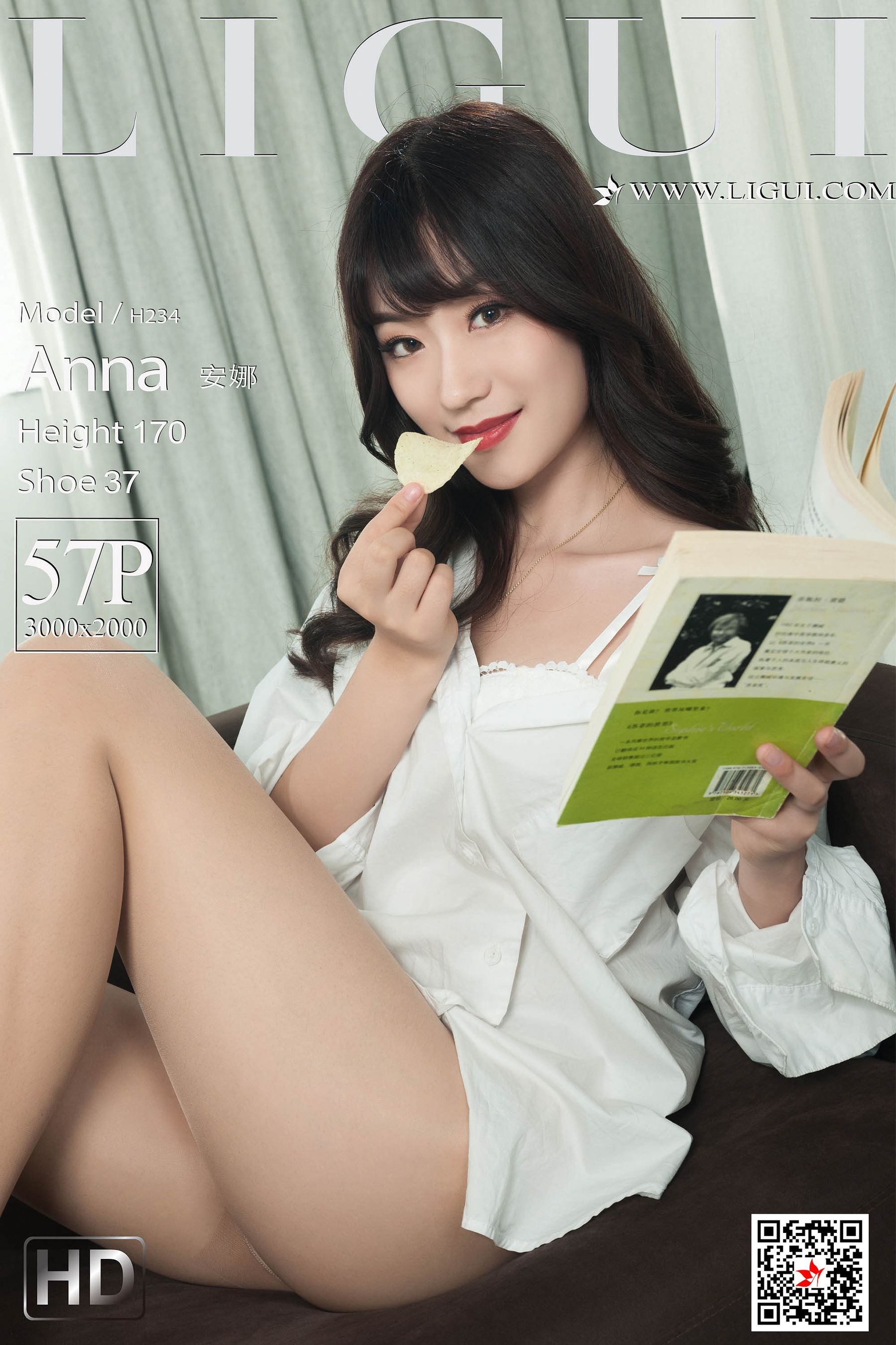 [丽柜Ligui] 网络丽人 Model 安娜-奶仔圈