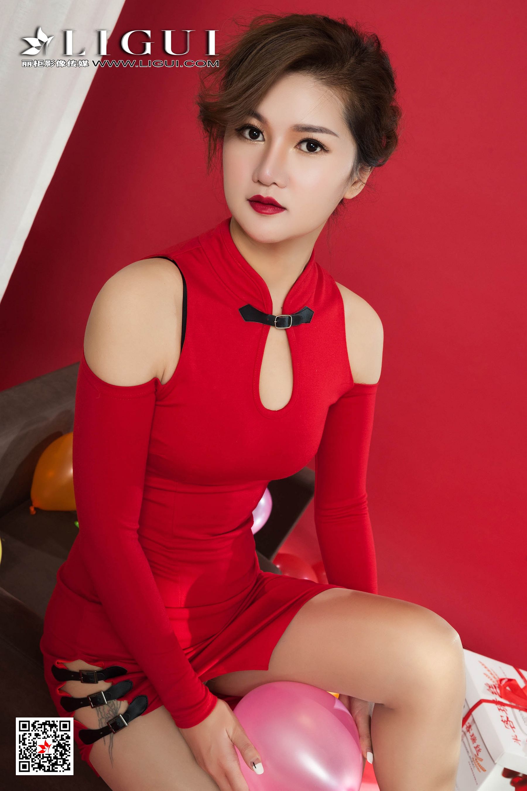 [丽柜Ligui] 网络丽人 Model 文芮_第4张