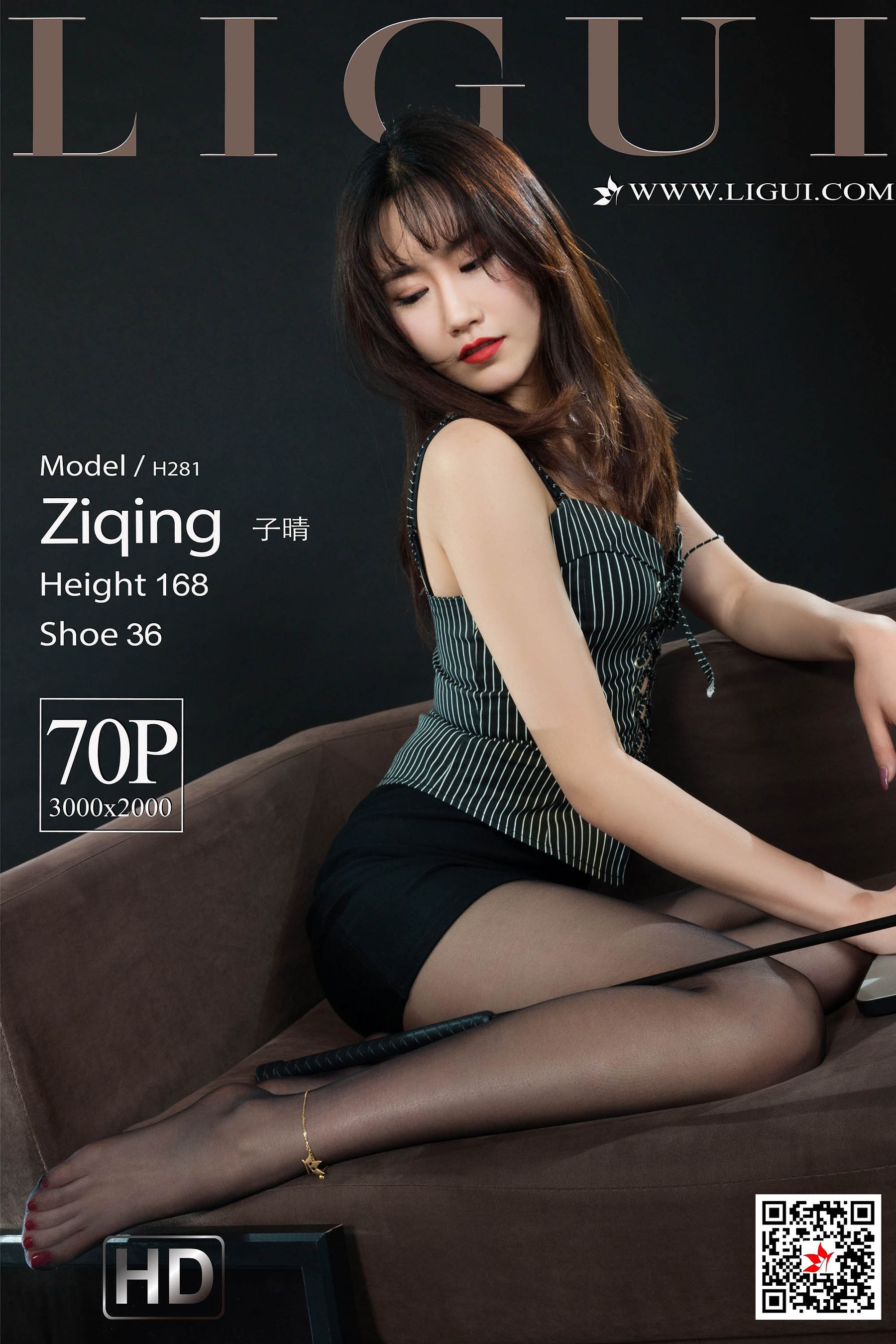 [丽柜Ligui] 网络丽人 Model 子晴-奶仔圈