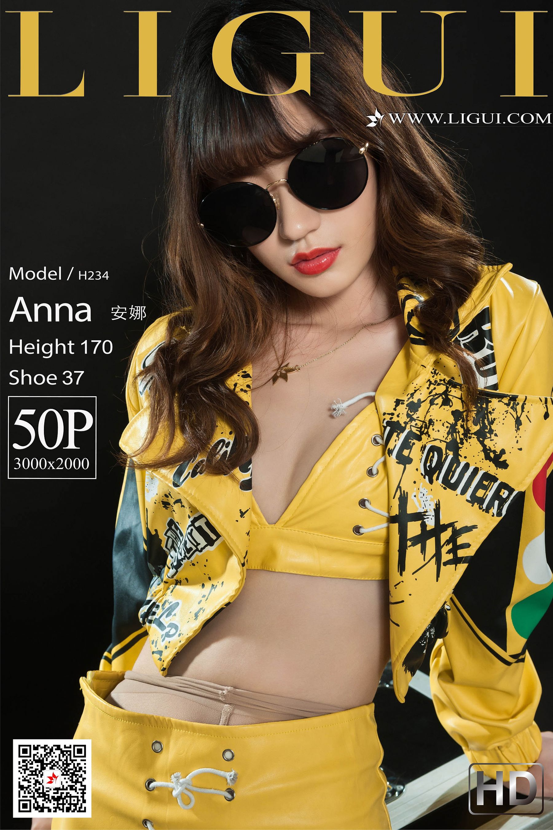 [丽柜Ligui] 网络丽人 Model 安娜-奶仔圈