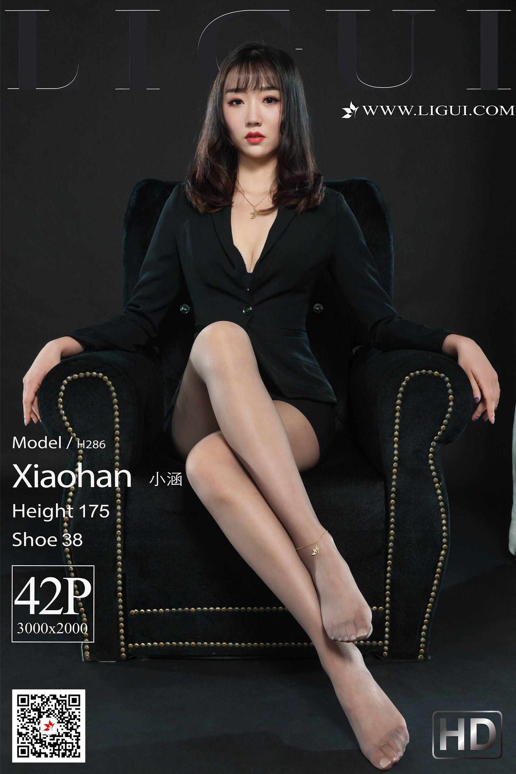 [丽柜LIGUI] 网络丽人 Model 小涵-奶仔圈
