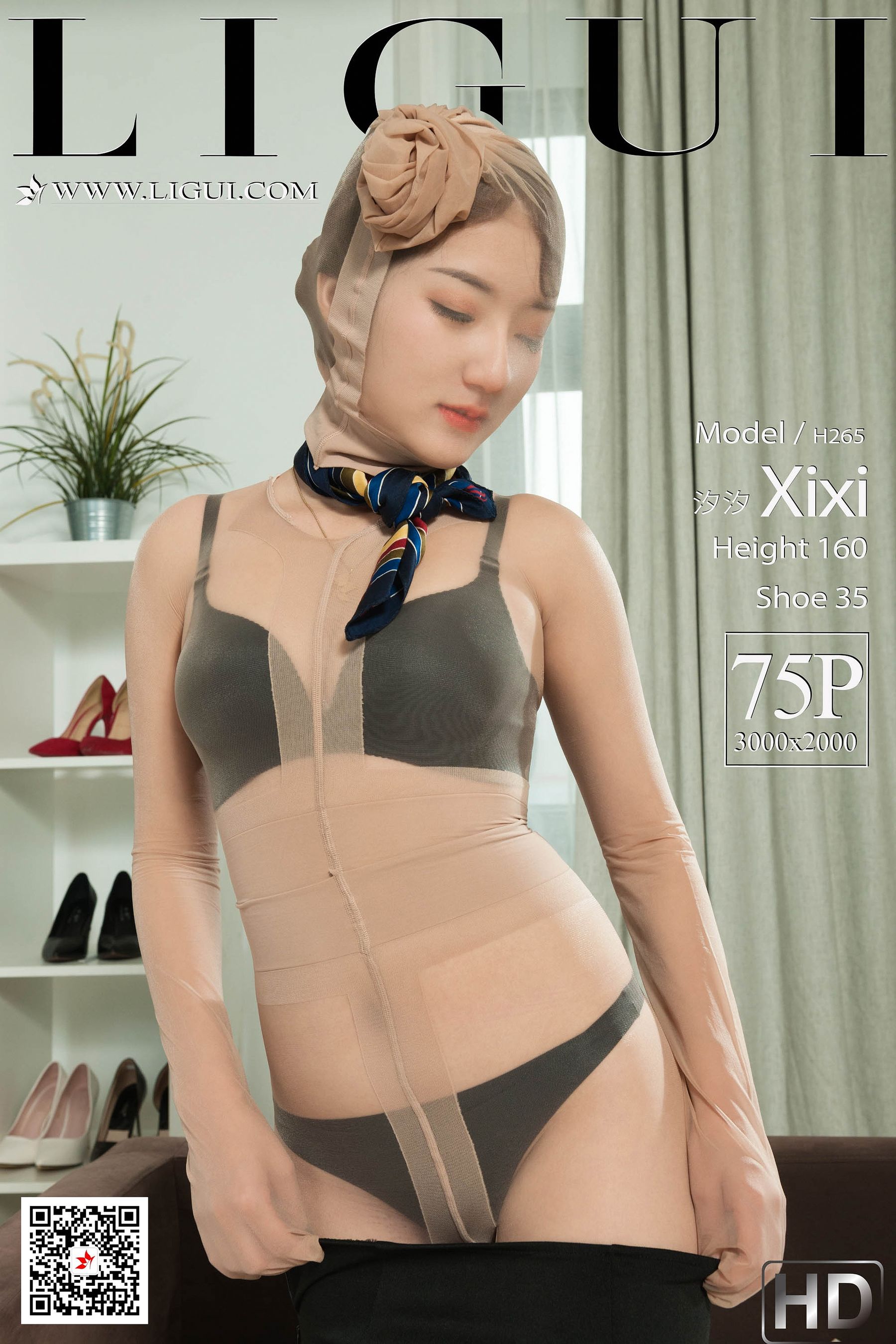 [丽柜Ligui] 网络丽人 Model 汐汐-奶仔圈