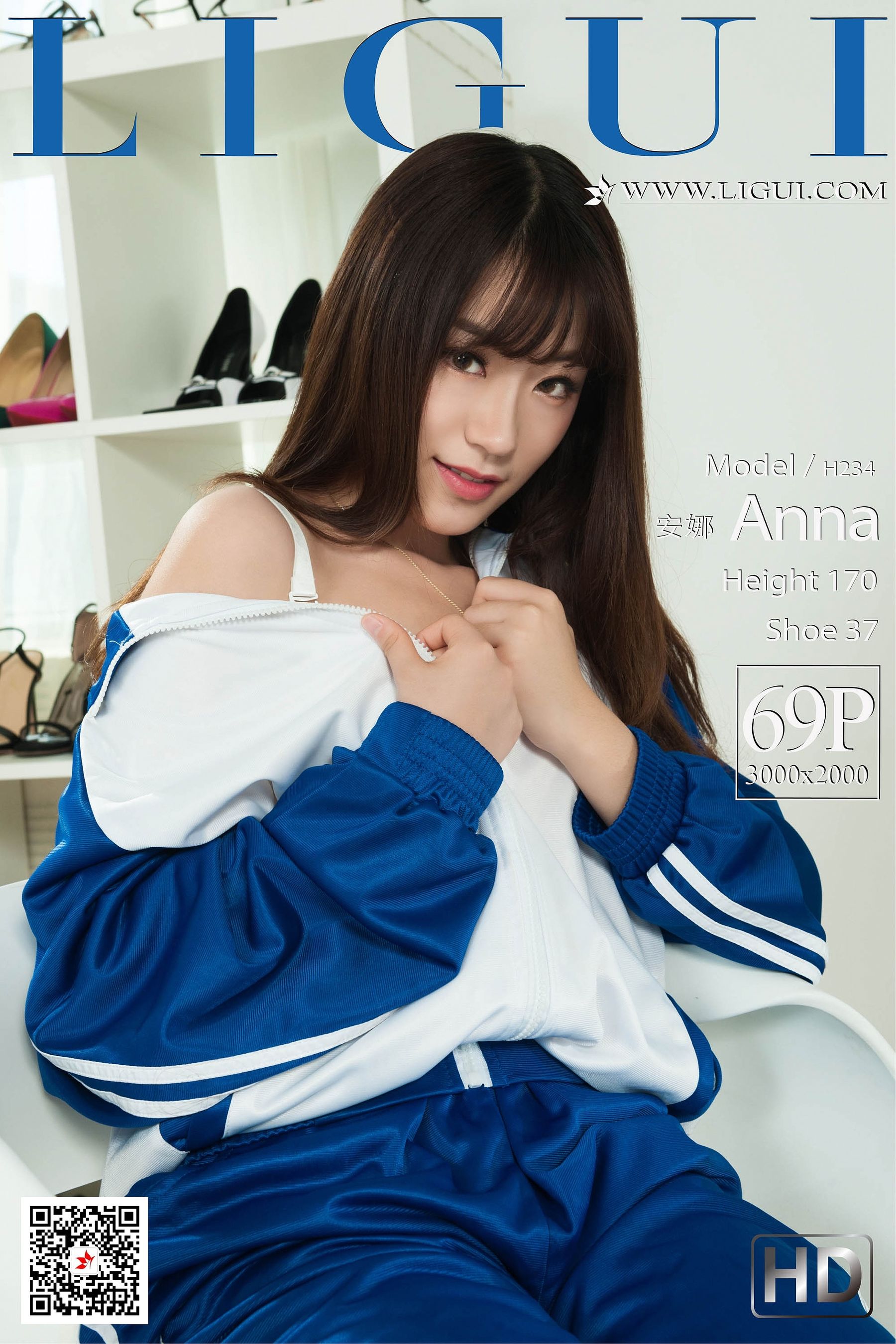 [丽柜Ligui] 网络丽人 Model 安娜-奶仔圈