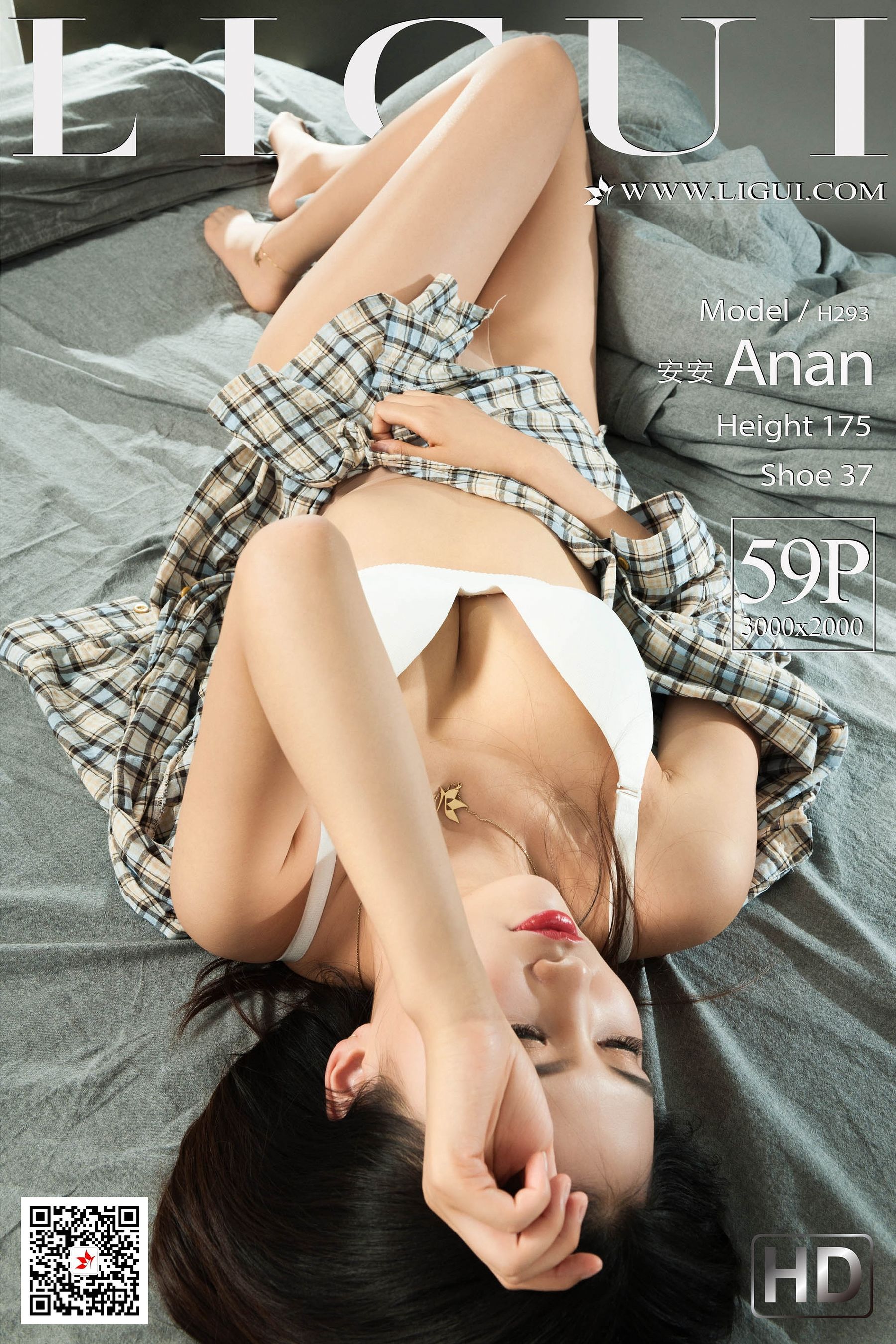 [丽柜Ligui] 网络丽人 Model 安安-奶仔圈