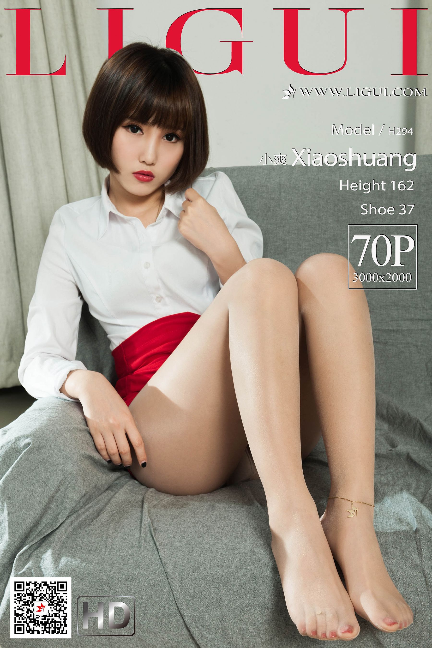 [丽柜Ligui] 网络丽人 Model 小爽-奶仔圈