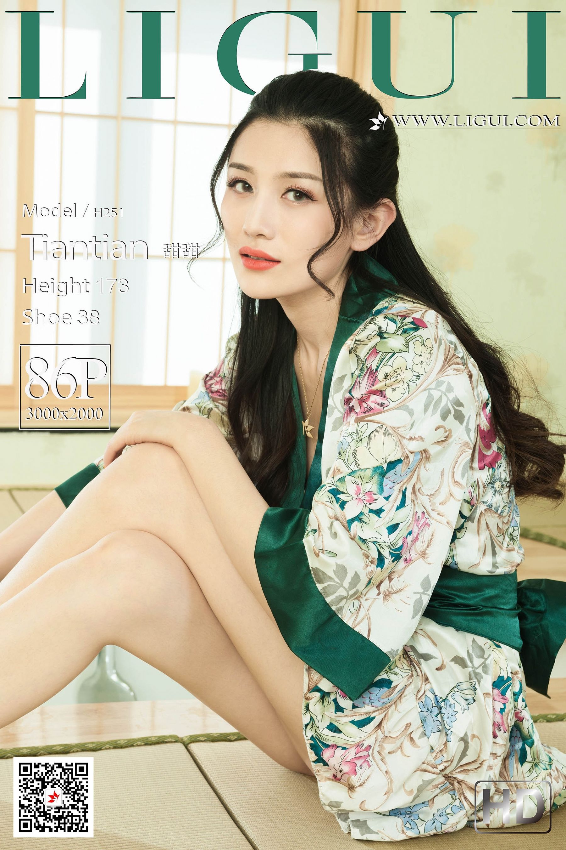 [丽柜Ligui] 网络丽人 Model 甜甜-奶仔圈