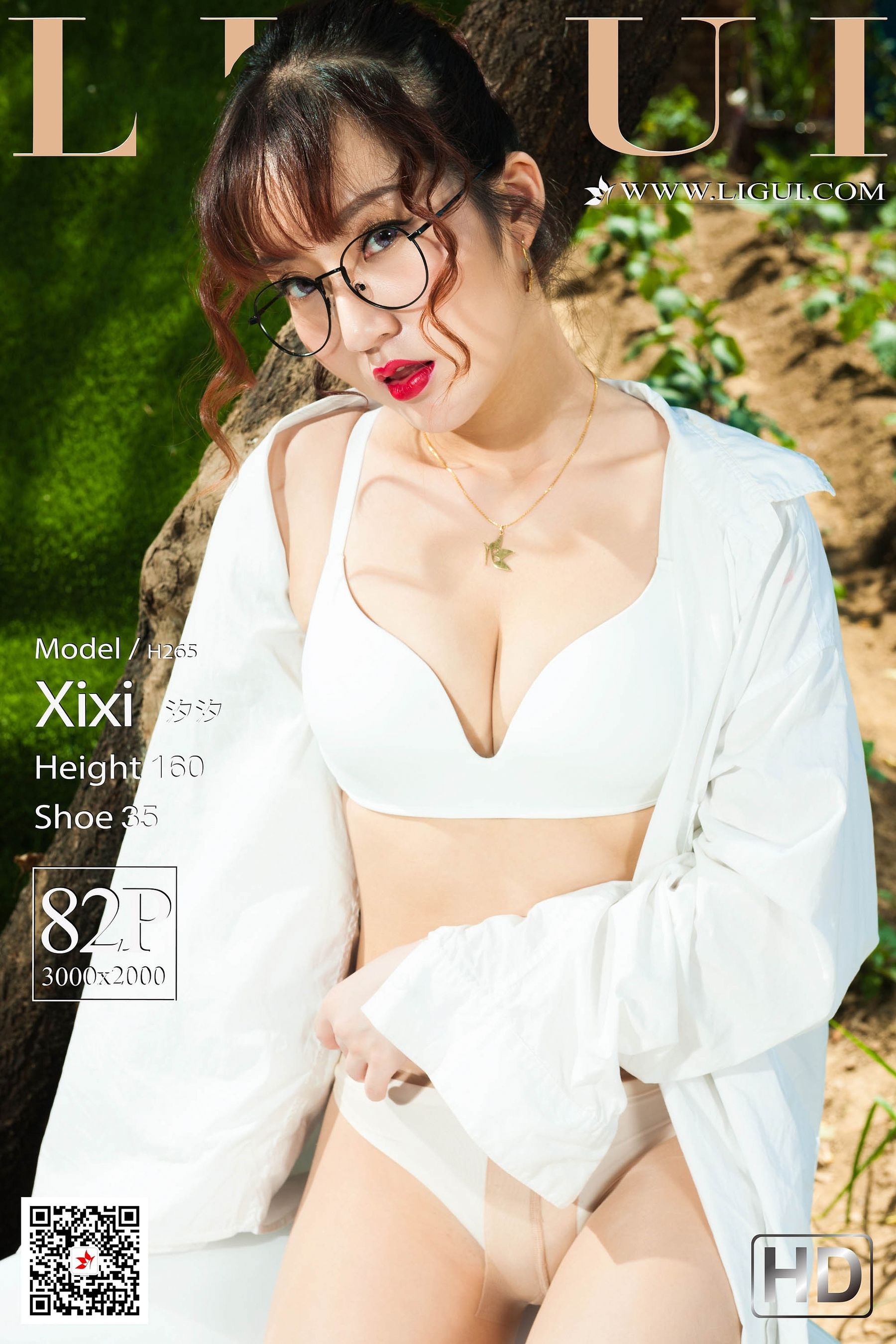 [丽柜Ligui] 网络丽人 Model 汐汐-奶仔圈