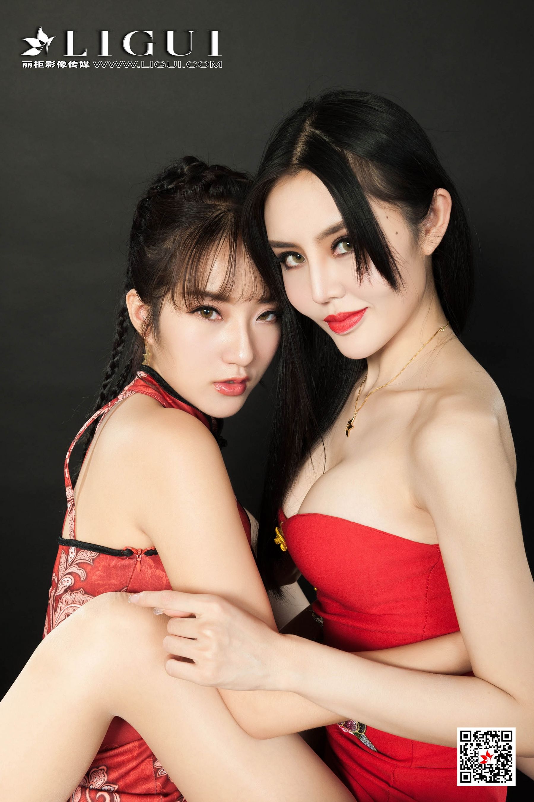 [丽柜Ligui] 网络丽人 Model 汐汐& 凉儿_第2张
