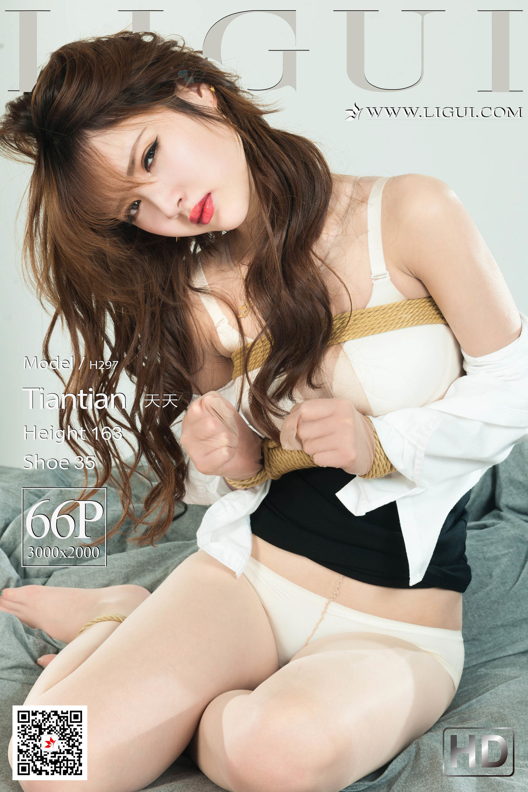 [丽柜Ligui] 紧缚丽莲 Model 天天-奶仔圈