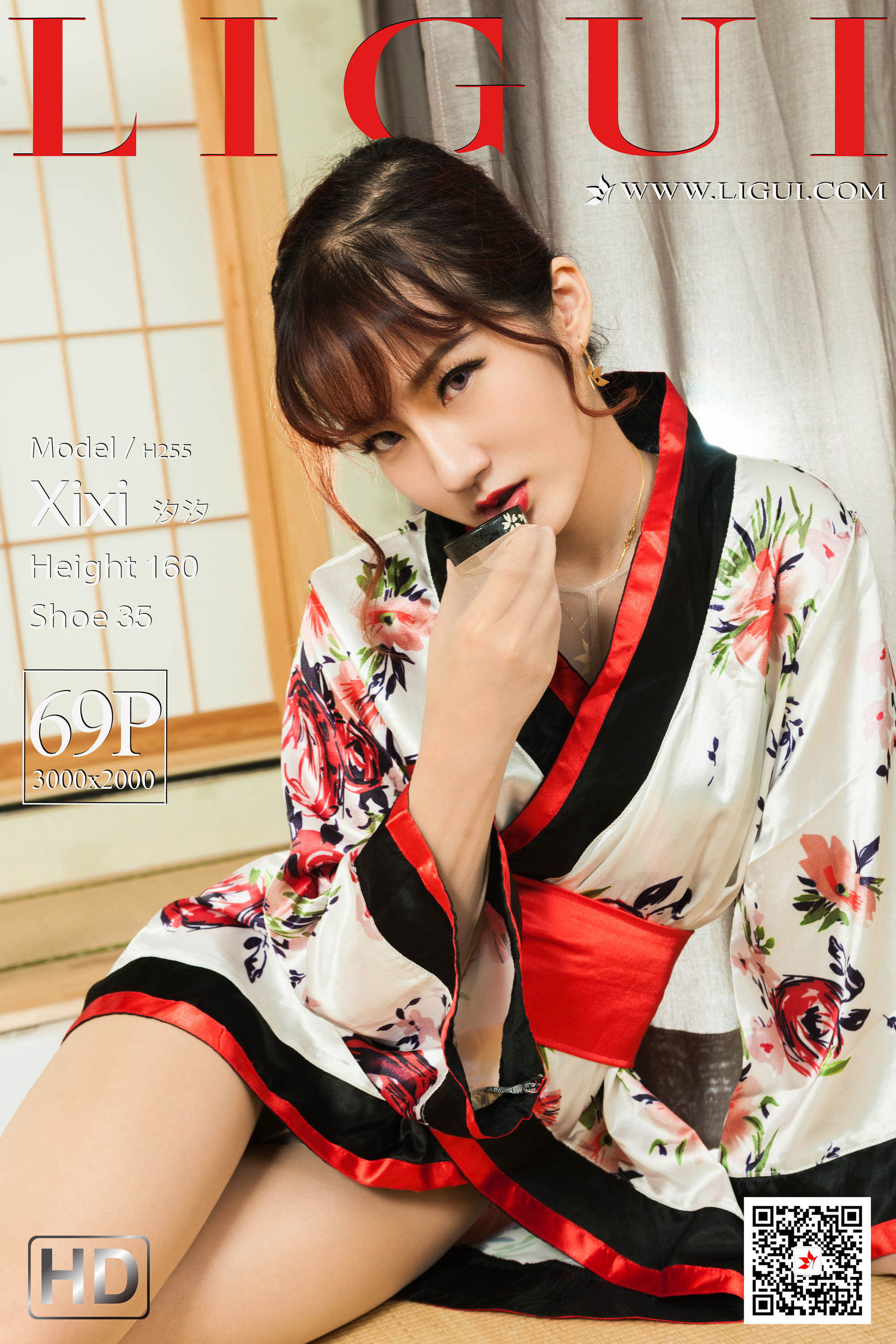[丽柜Ligui] 网络丽人 Model 汐汐-奶仔圈