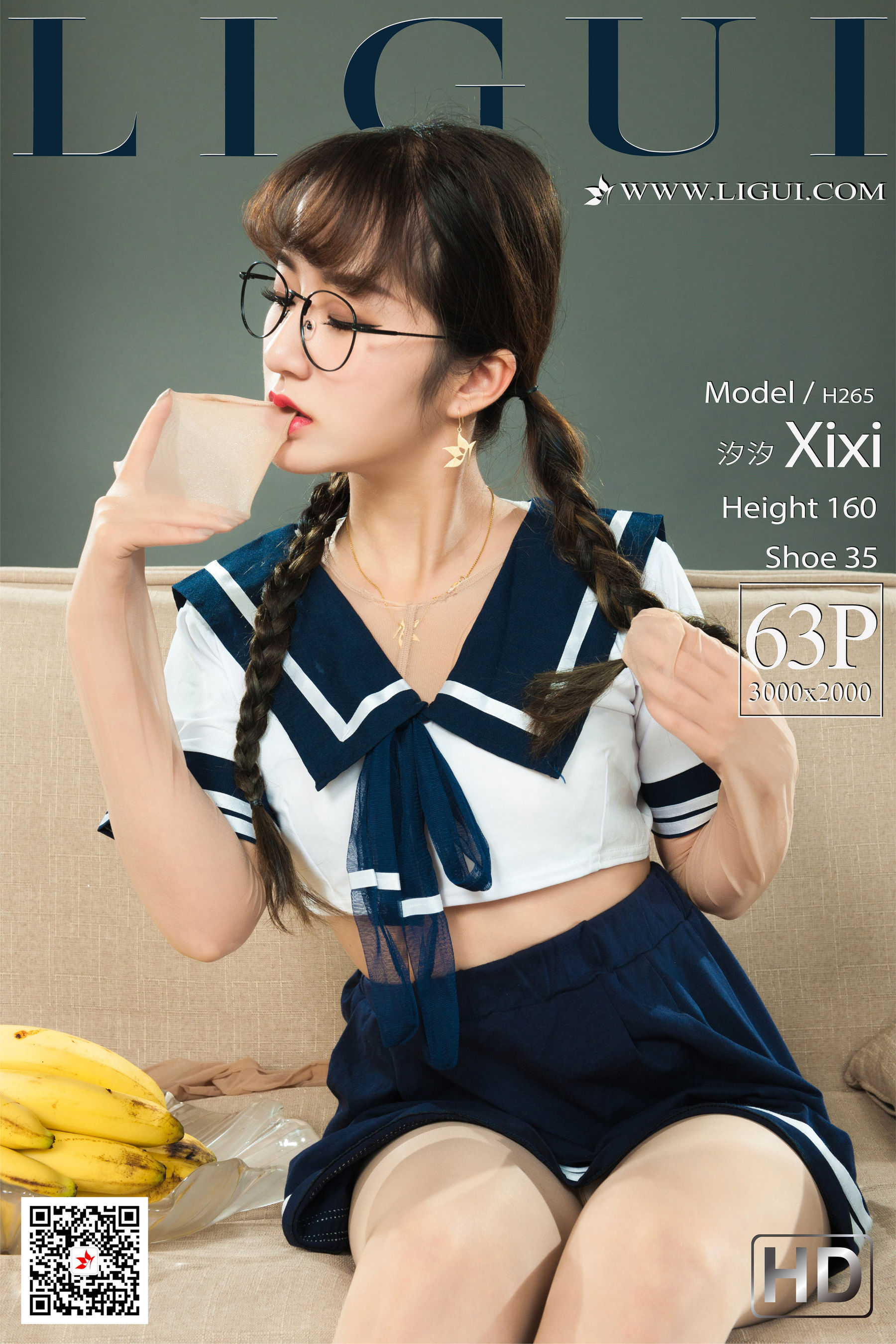 [丽柜Ligui] 网络丽人 Model 汐汐-奶仔圈