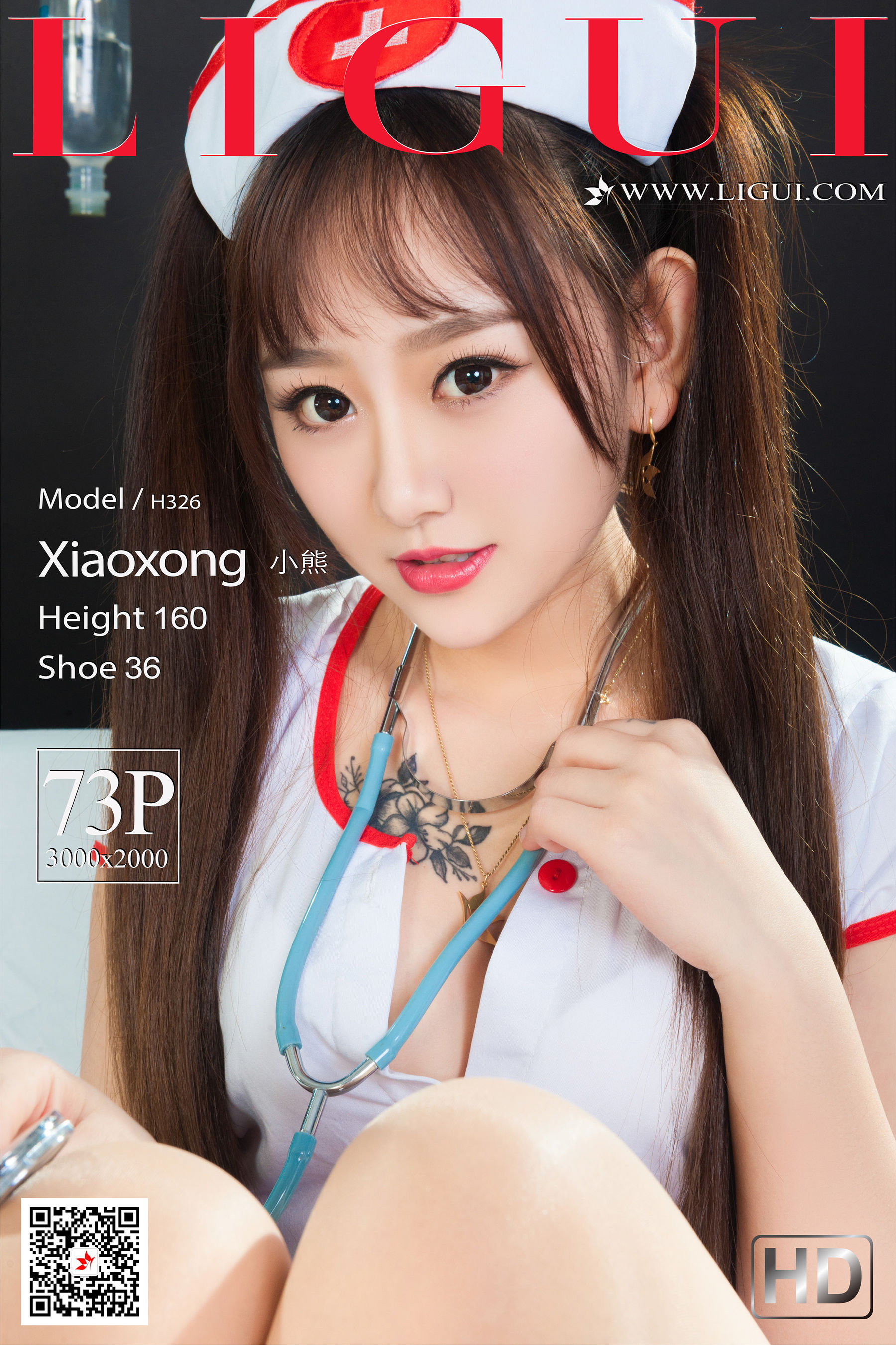 [丽柜Ligui] 网络丽人 Model 小熊-奶仔圈