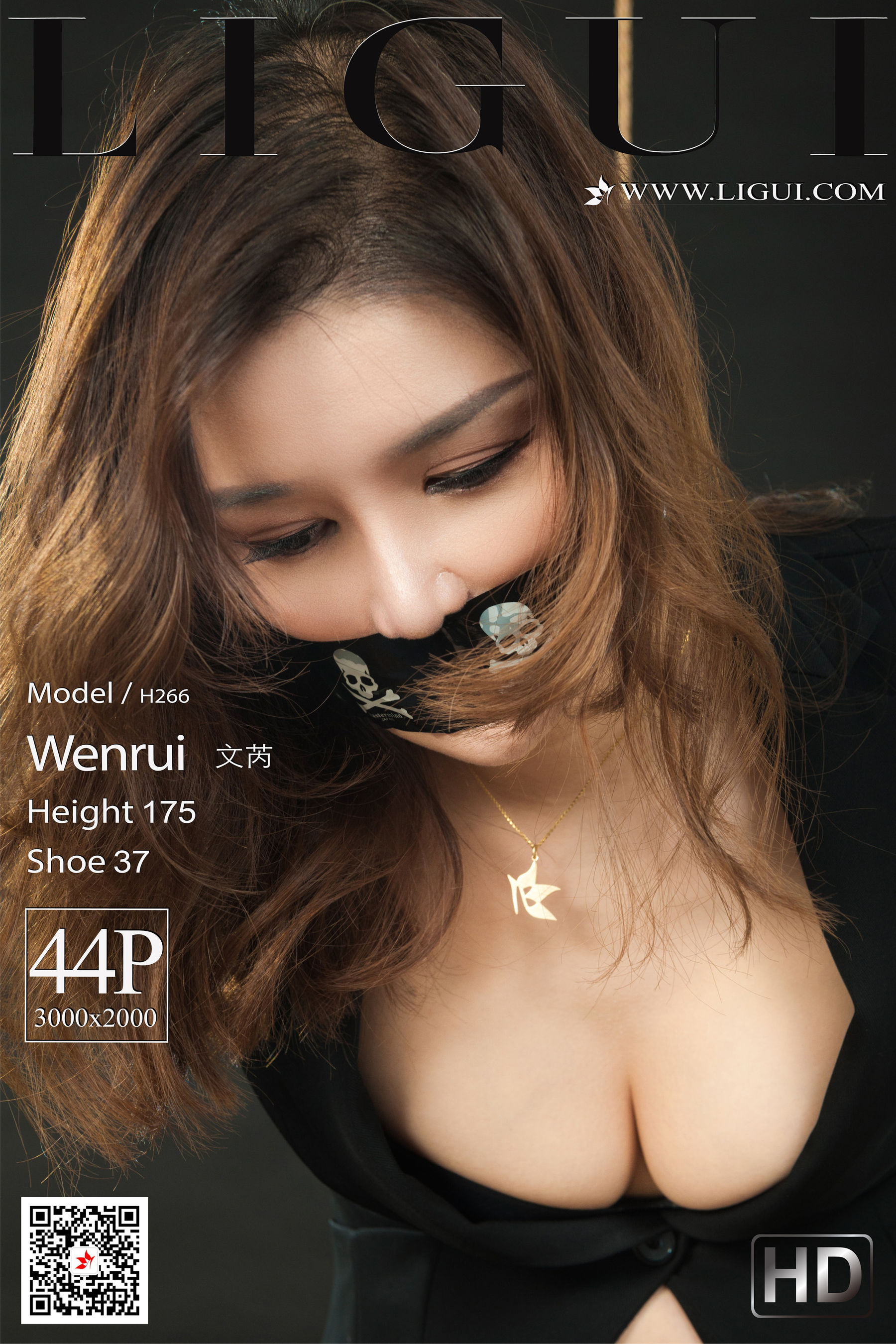 [丽柜Ligui] 网络丽人 Model 文芮-奶仔圈