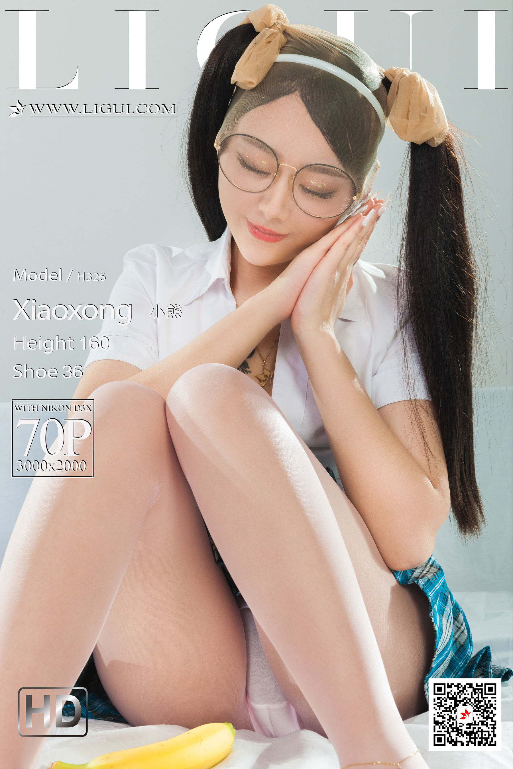[丽柜Ligui] 网络丽人 Model 小熊-奶仔圈