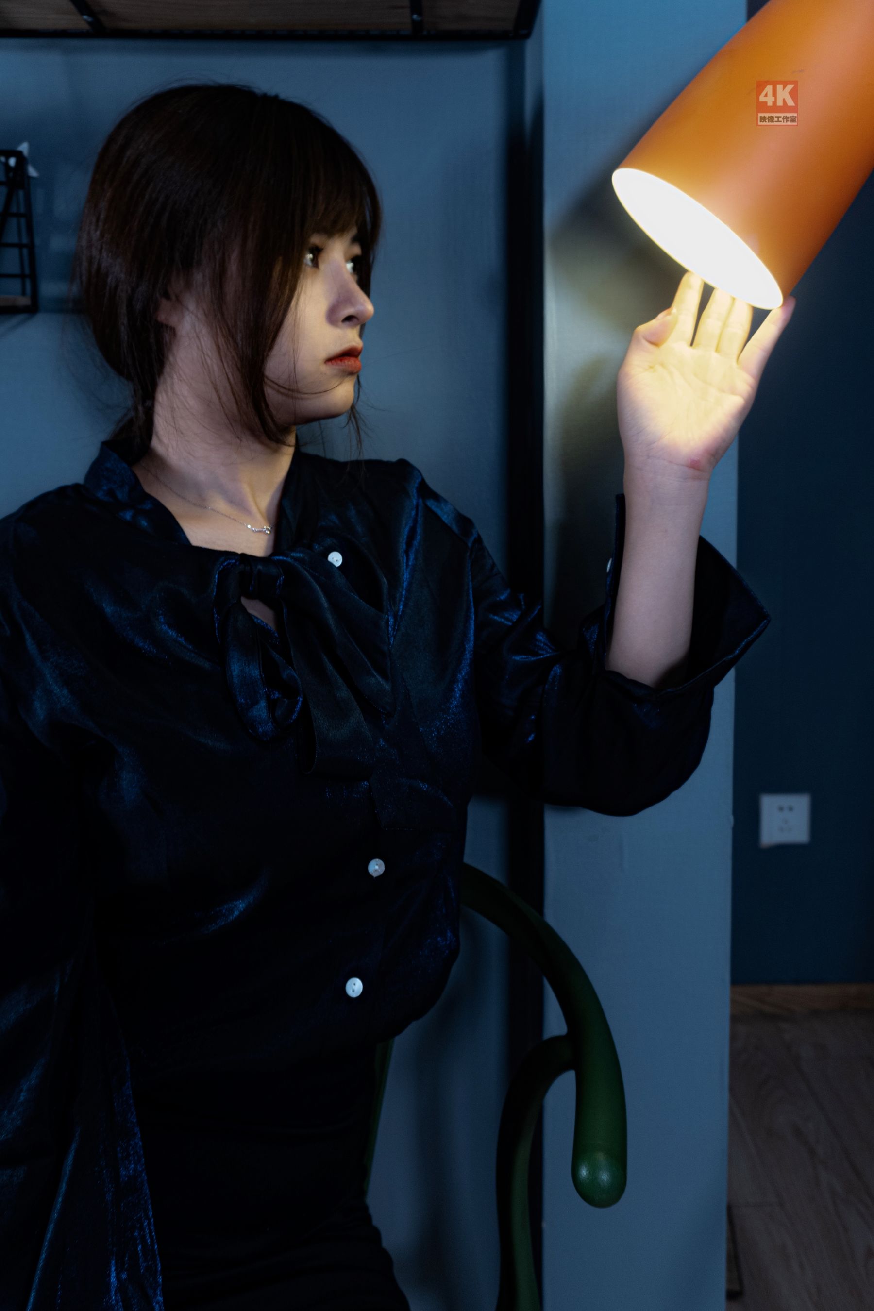[丽柜Ligui] 网络丽人 Model 奈沐子 《黑秘书 ro 白秘书》_第5张