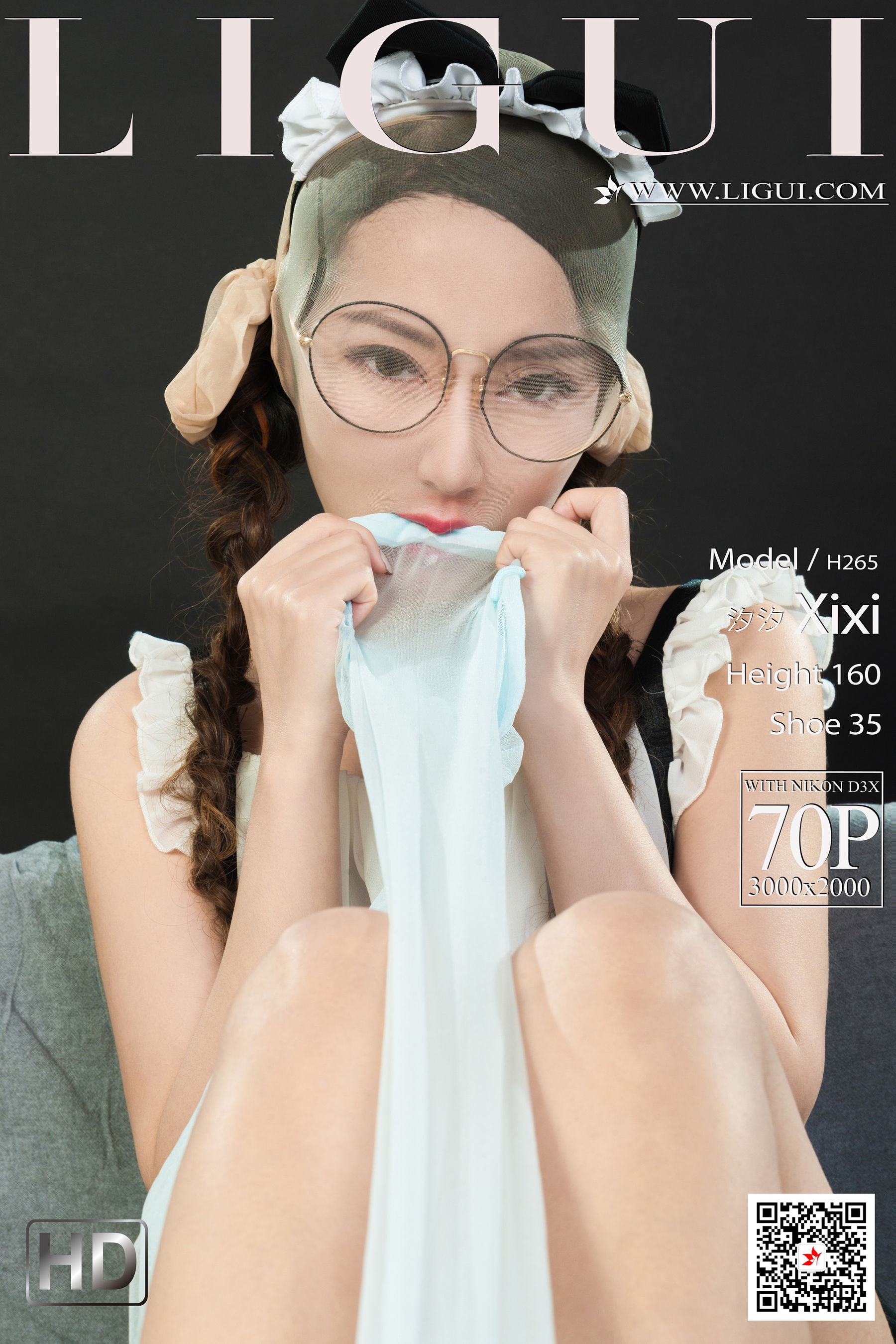 [丽柜Ligui] 网络丽人 Model 汐汐-奶仔圈