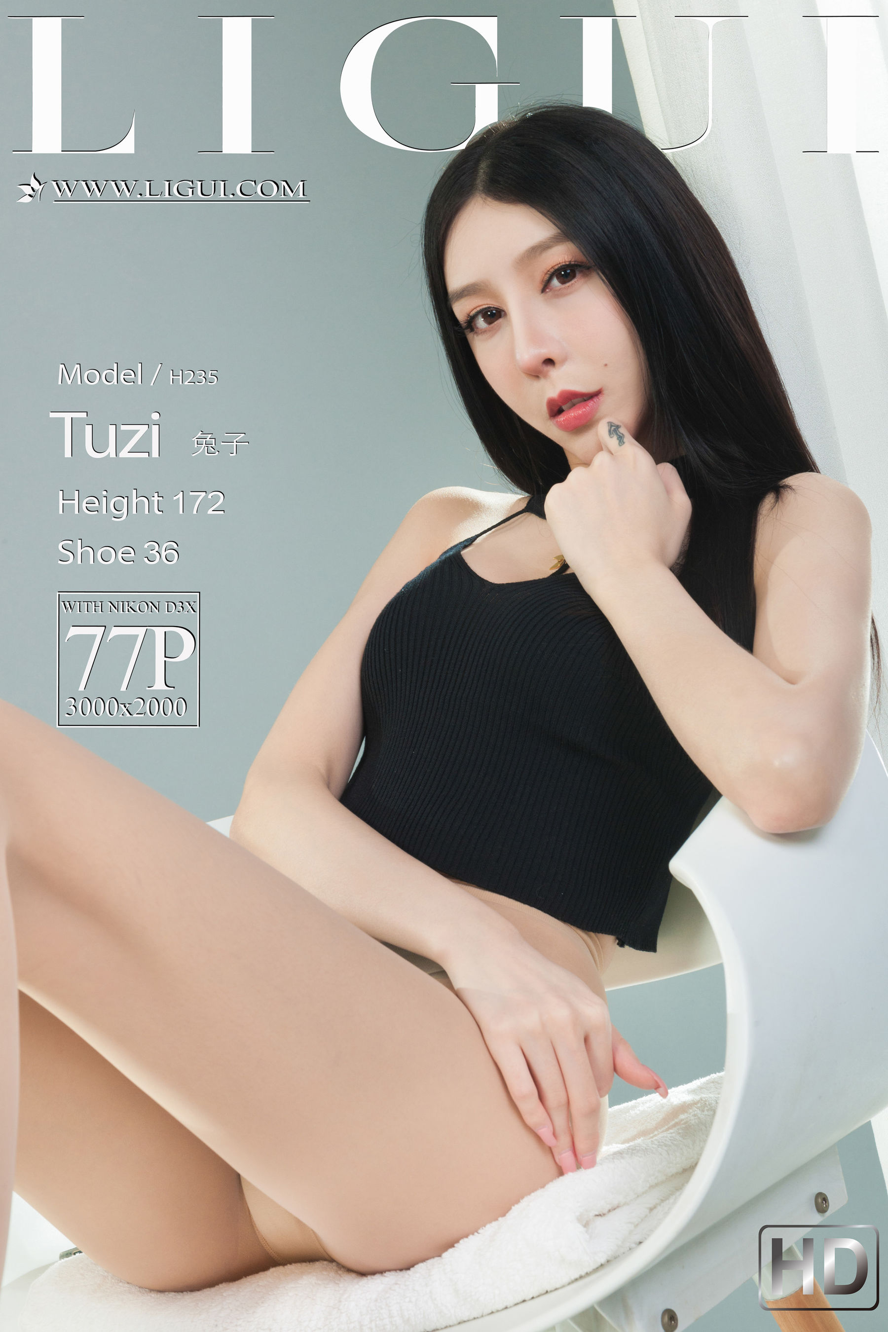 [丽柜Ligui]  兔子 潮妹纤莲-奶仔圈