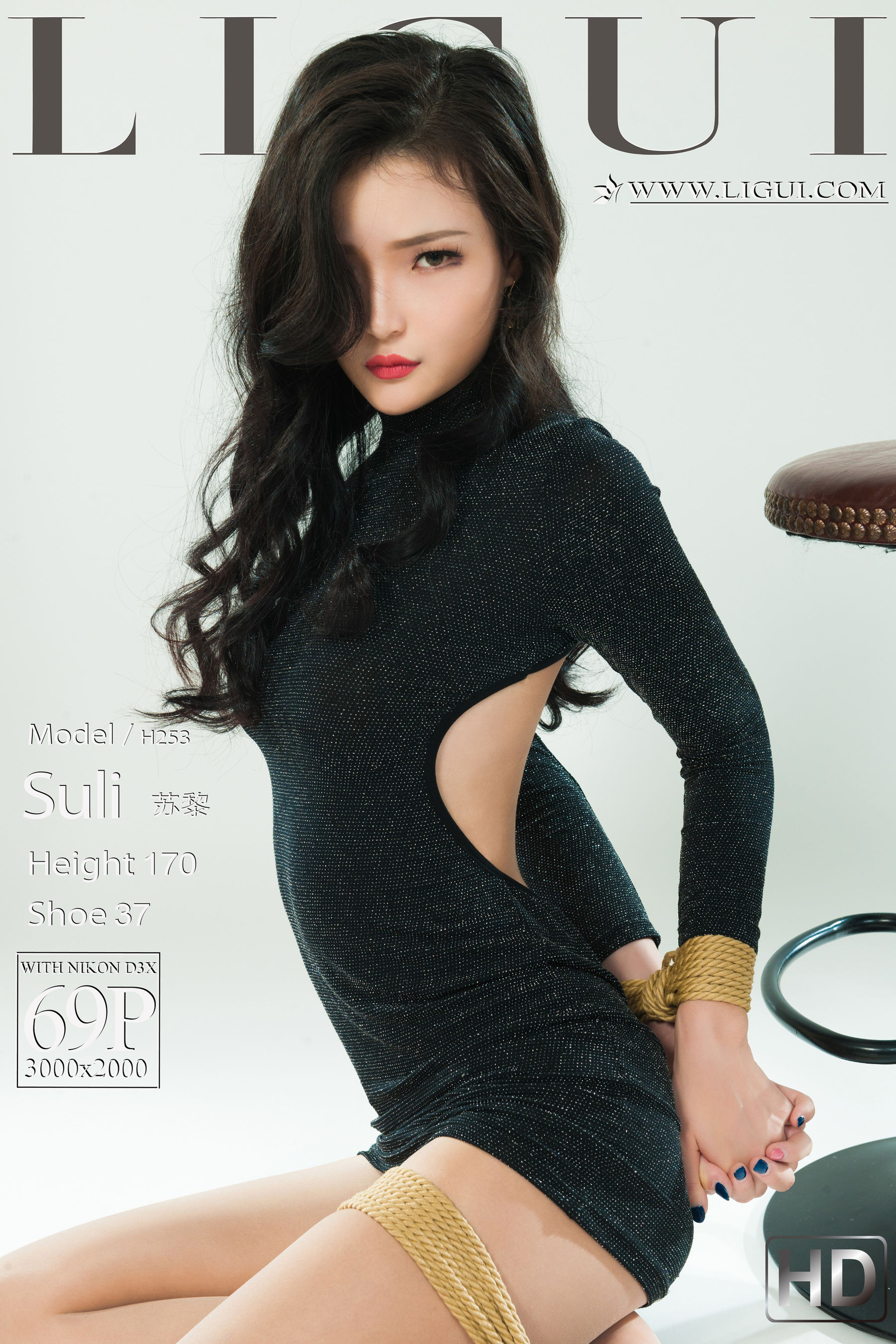 [丽柜Ligui]  苏黎 紧缚香莲-奶仔圈