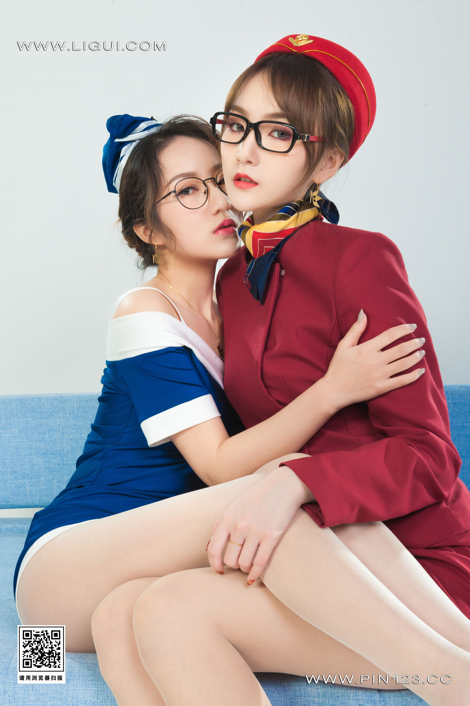[丽柜Ligui]  汐汐＆心心 双生花-空中丝欲_第3张