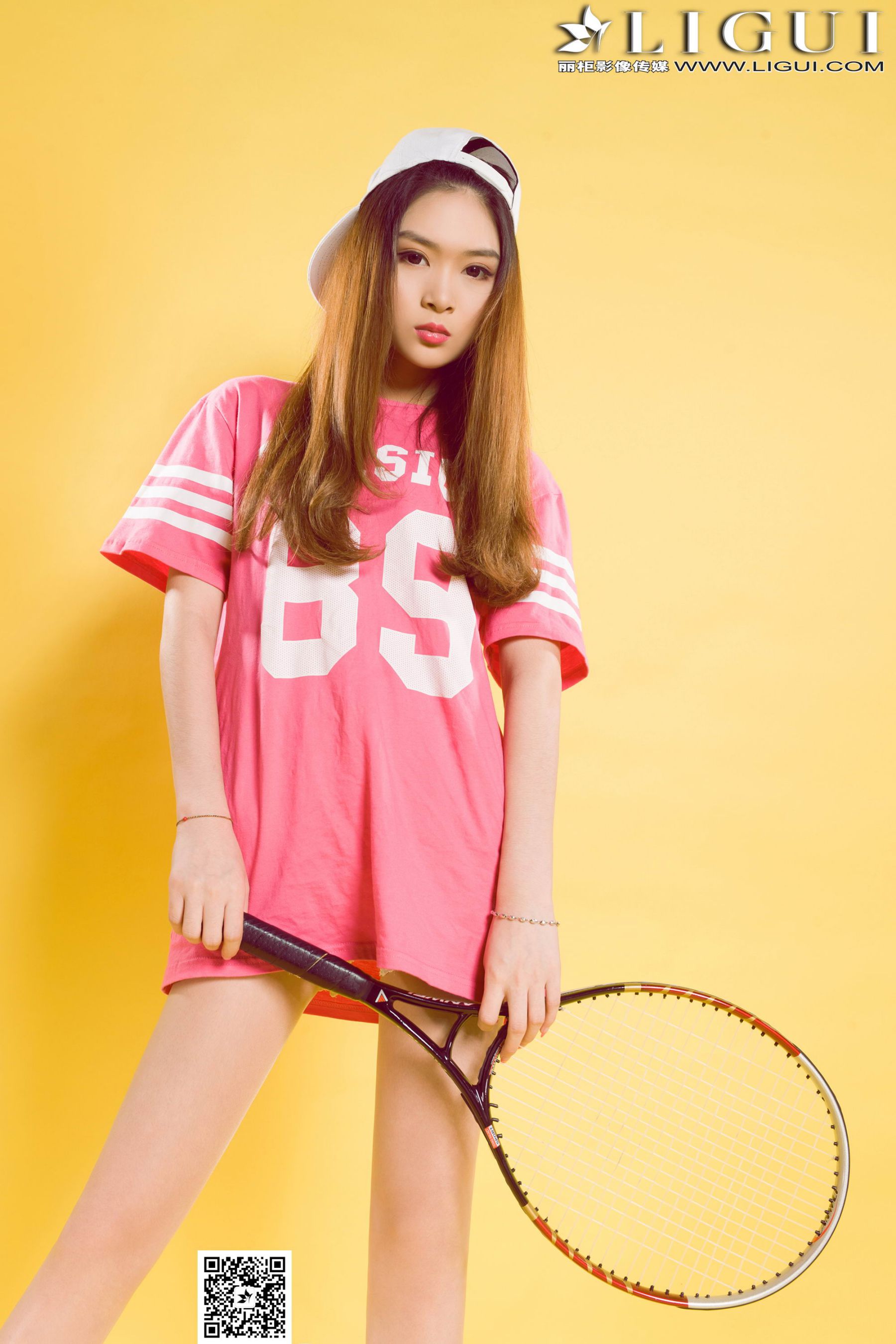 [丽柜LiGui] Model 允儿《篮球少女羽毛球运动系列》美腿玉足写真图片_第2张